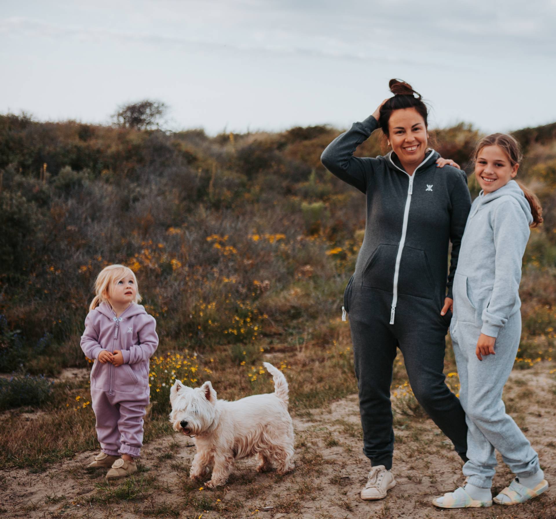 Matching onesies for adults and kids by Onepiece