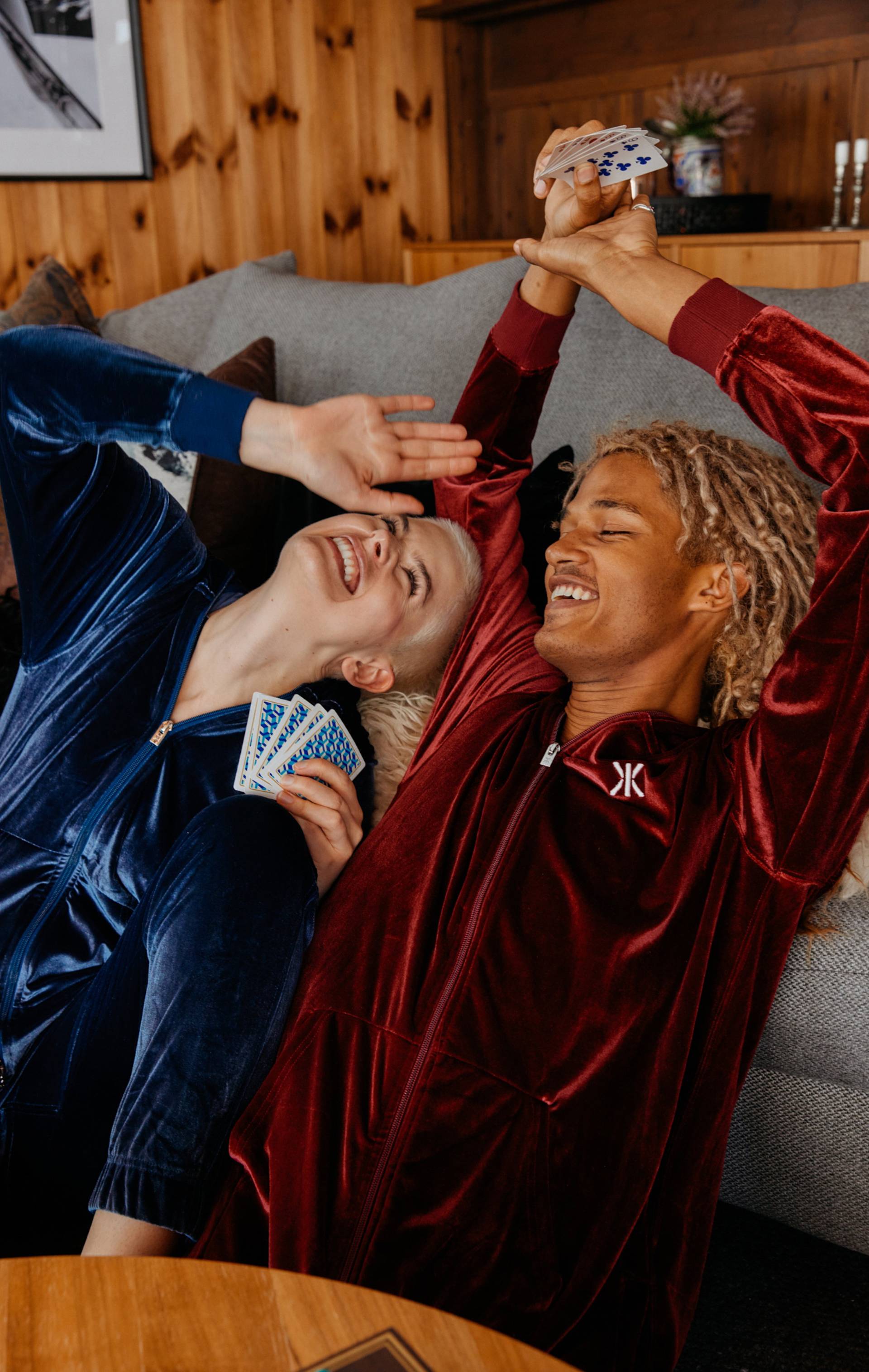 Onepiece Original Velour Jumpsuit Red - 7