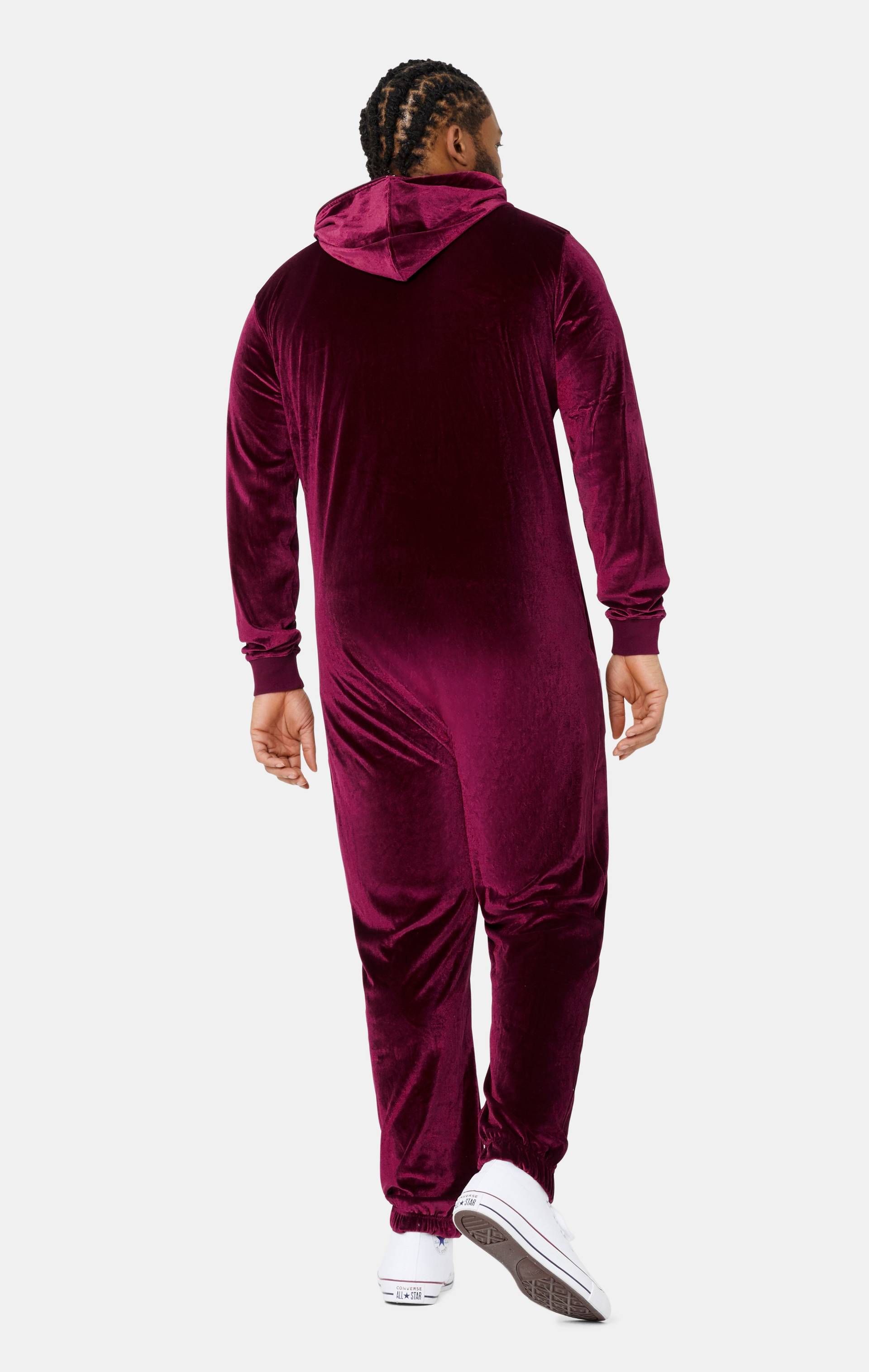 Onepiece Original Velour Jumpsuit Red - 6