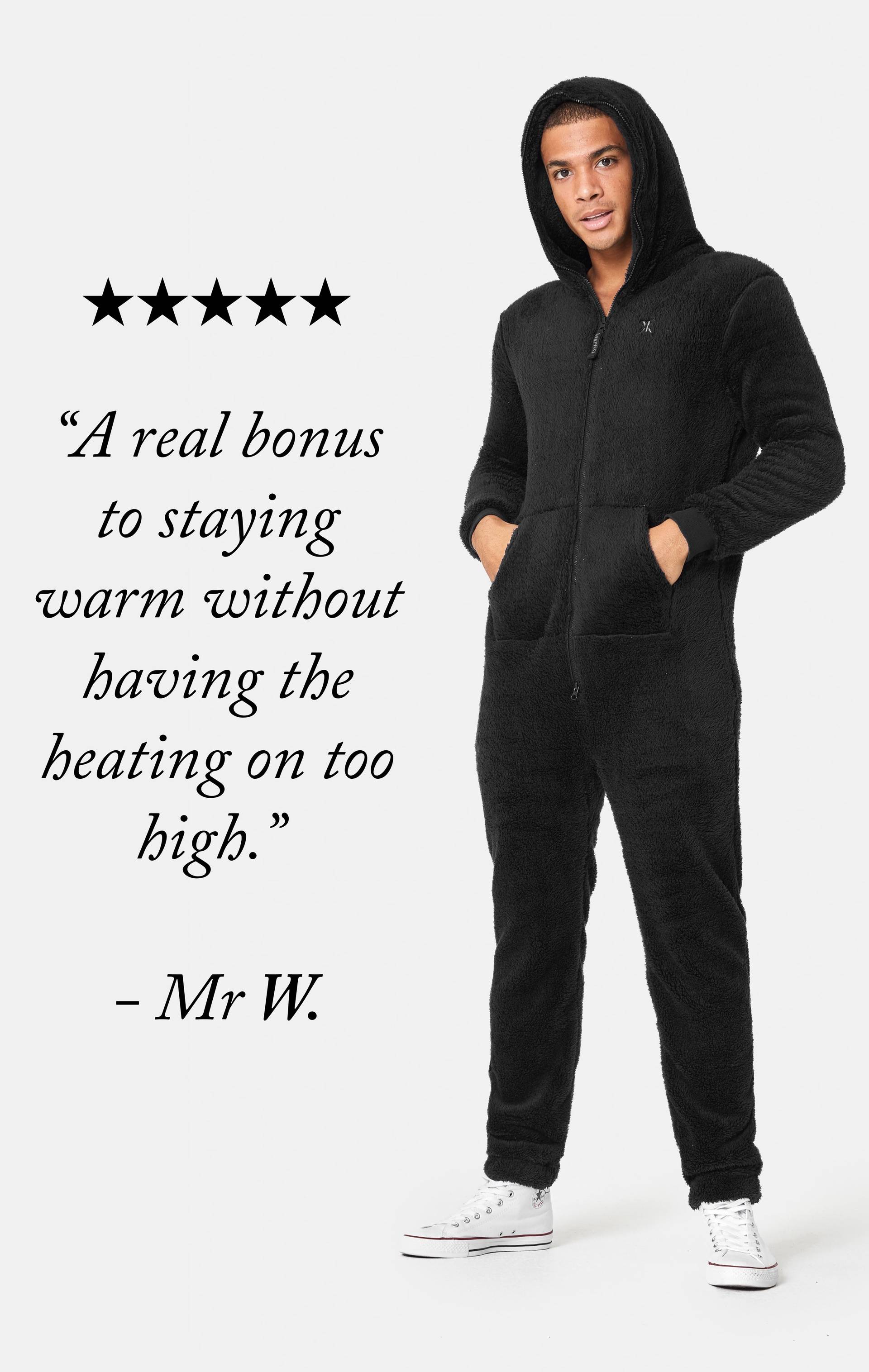 Onepiece The Puppy Jumpsuit Black - 4