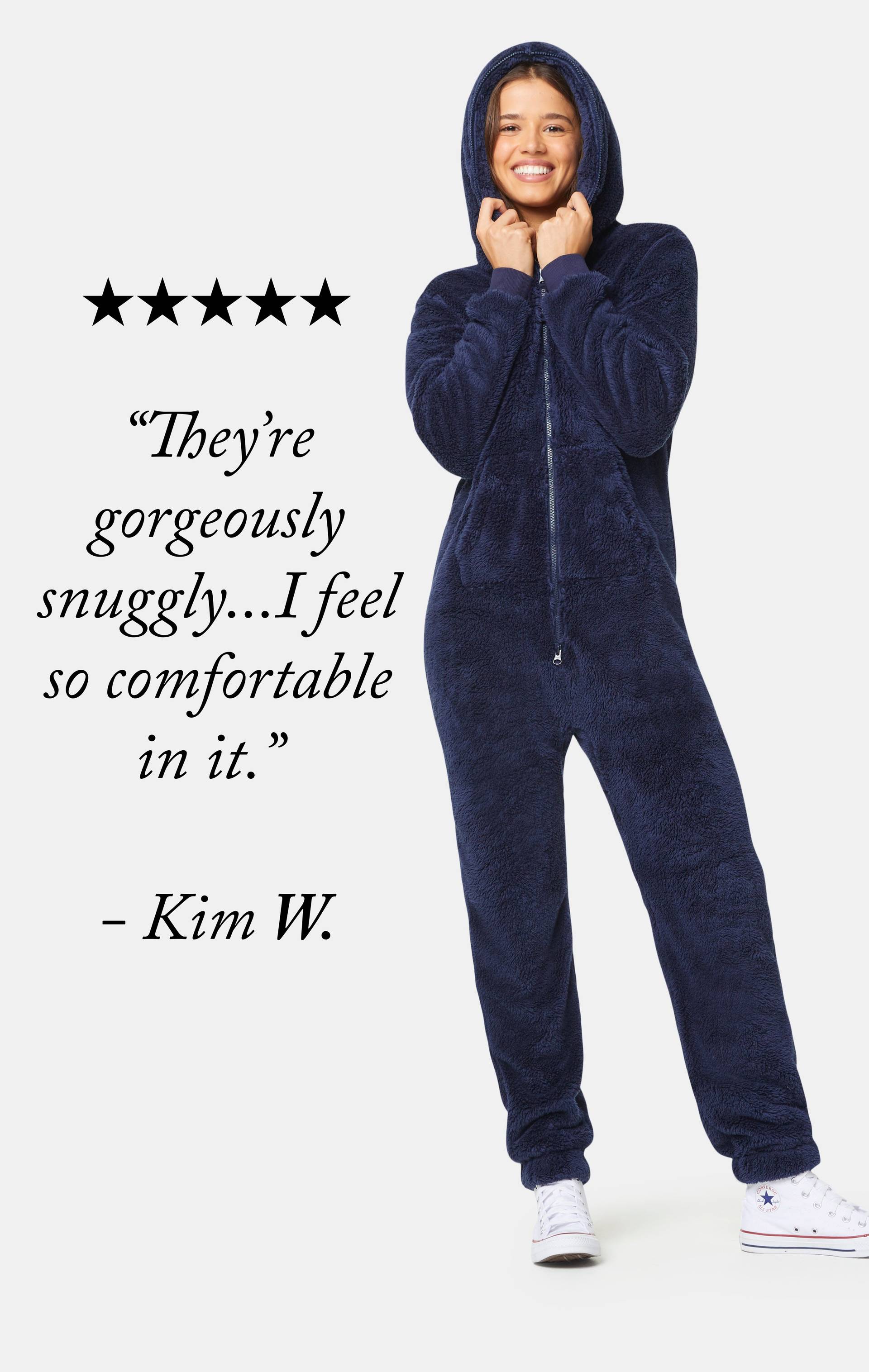 Onepiece The Puppy Jumpsuit Navy - 7