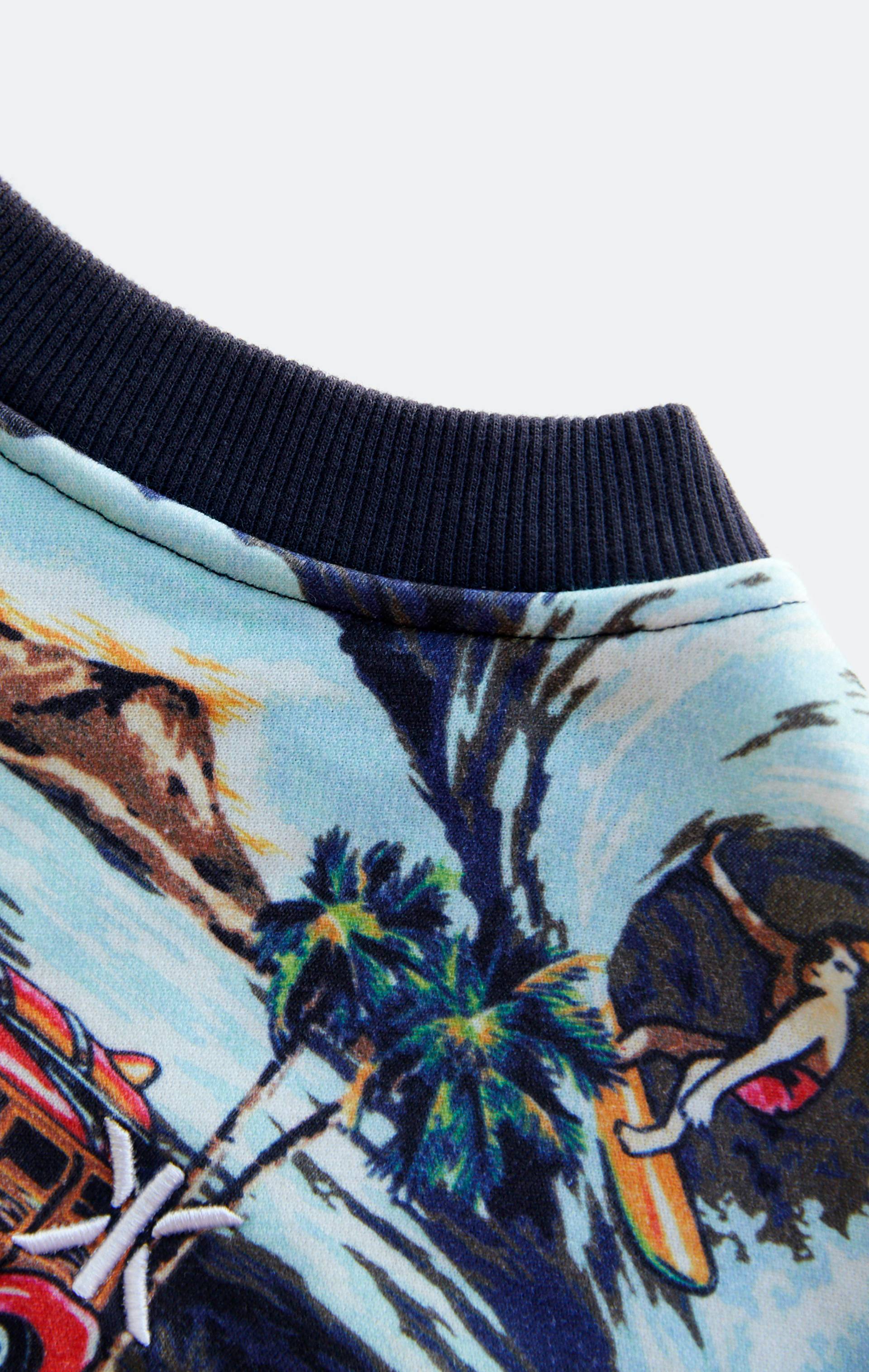 Onepiece The Vintage Hawaii Crewneck Blue Mix - 3
