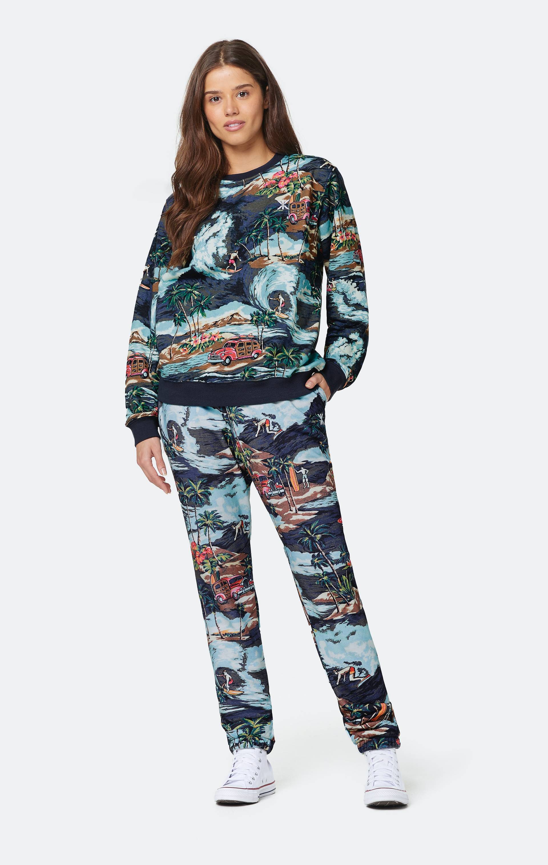 Onepiece The Vintage Hawaii Pant Blue Mix - 11