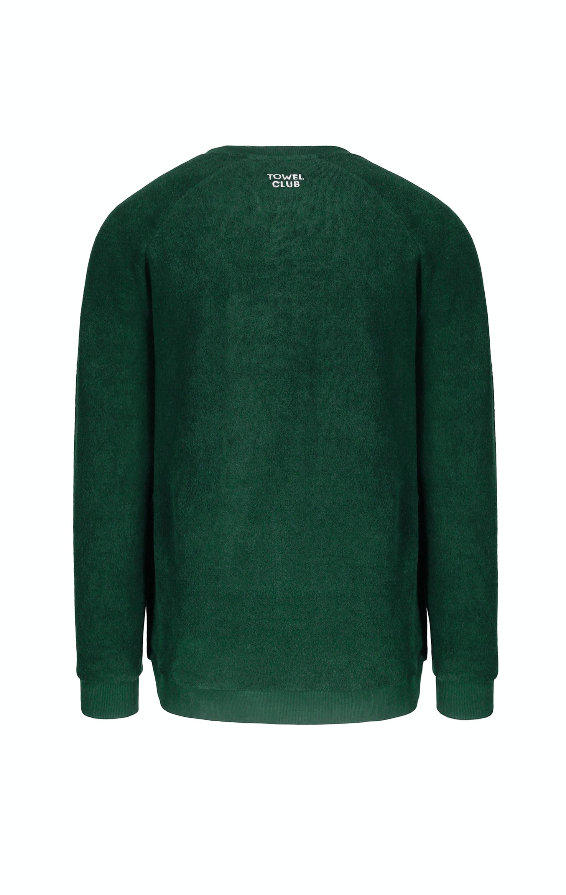Onepiece Towel Club Crewneck Green - 12