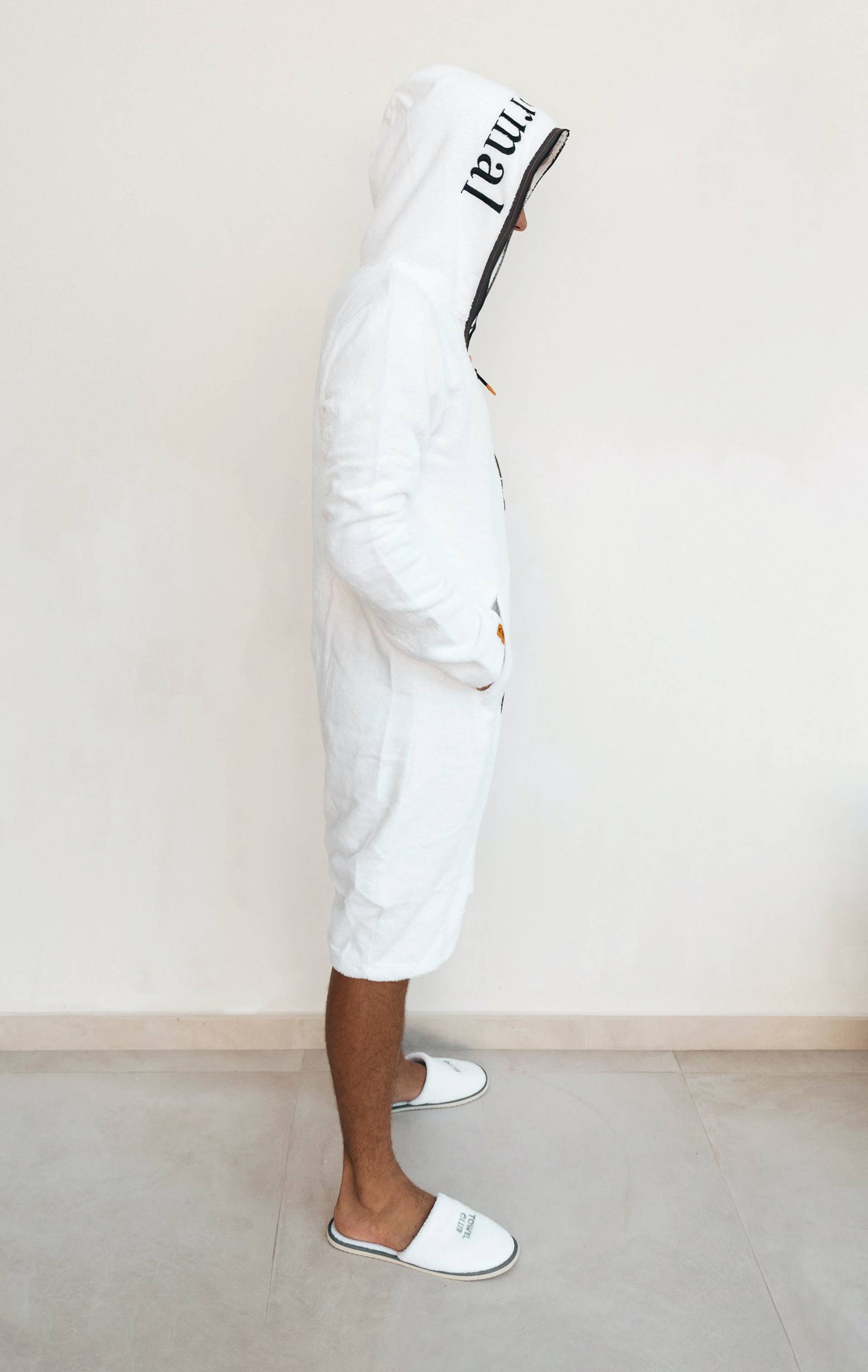 Onepiece Towel Club X C'est Normal Towel Suit White - 7