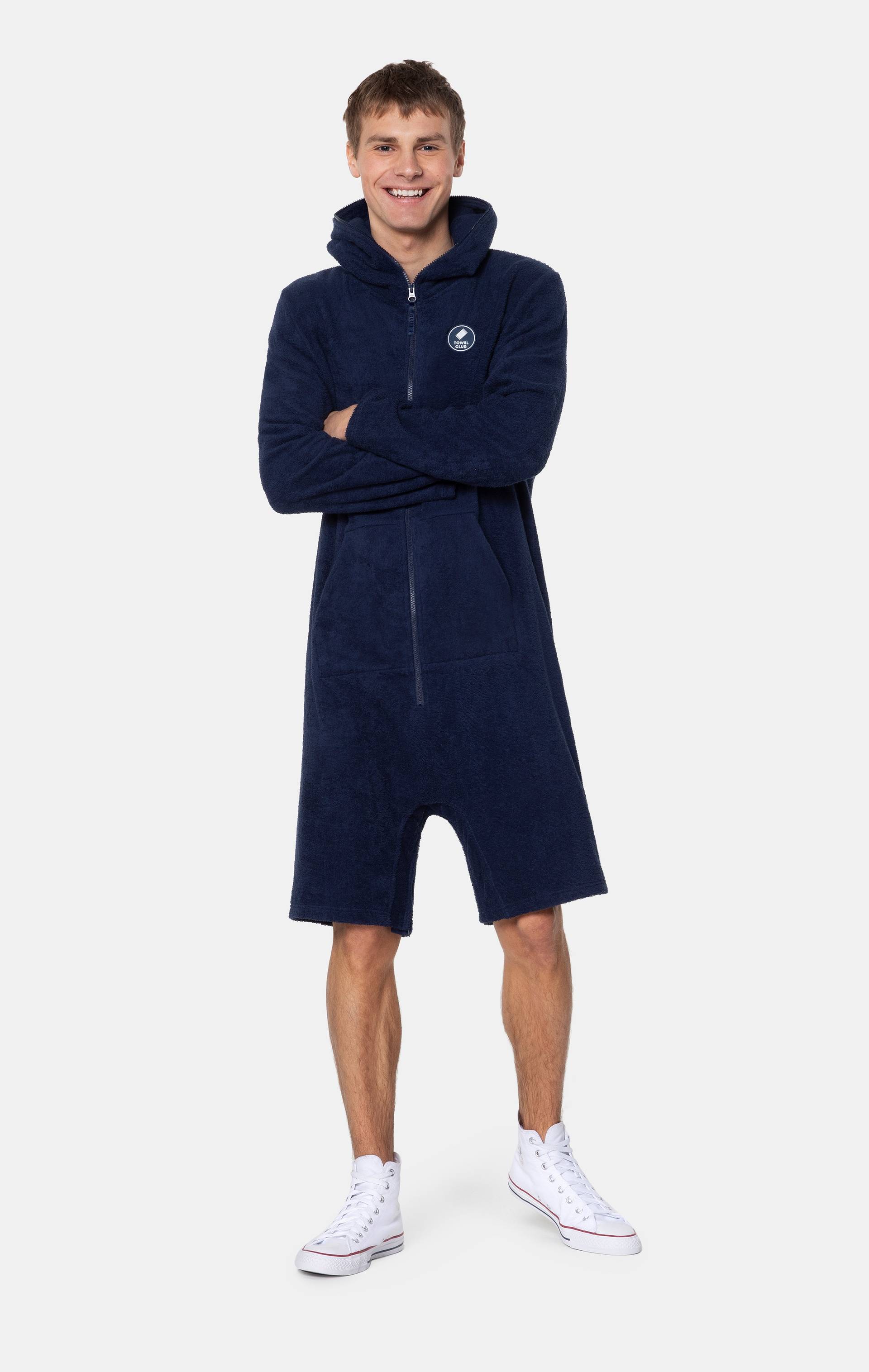 Onepiece Towel Club X Onepiece Towel Jumpsuit Navy - 2