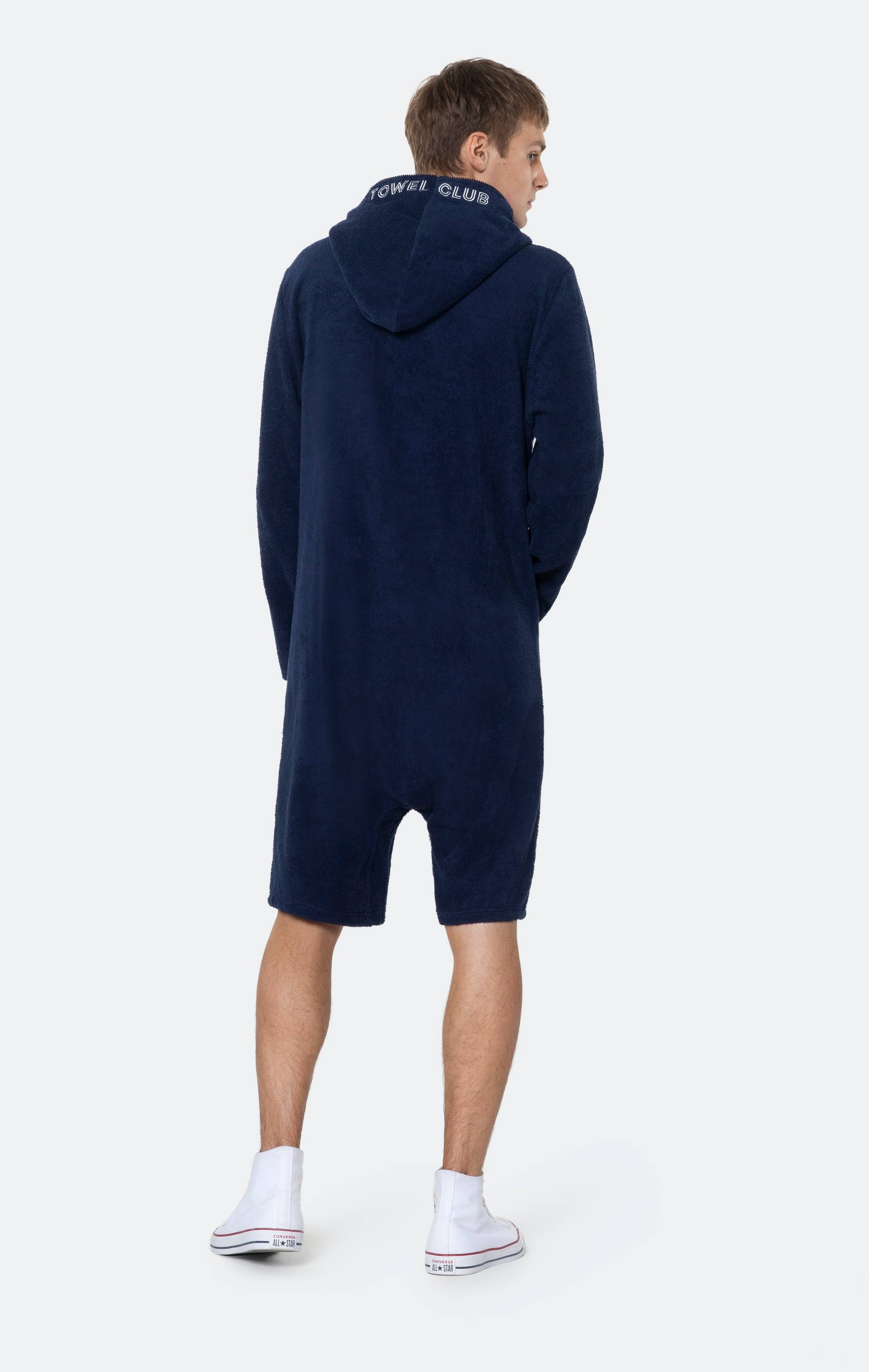 Onepiece Towel Club X Onepiece Towel Jumpsuit Navy - 3