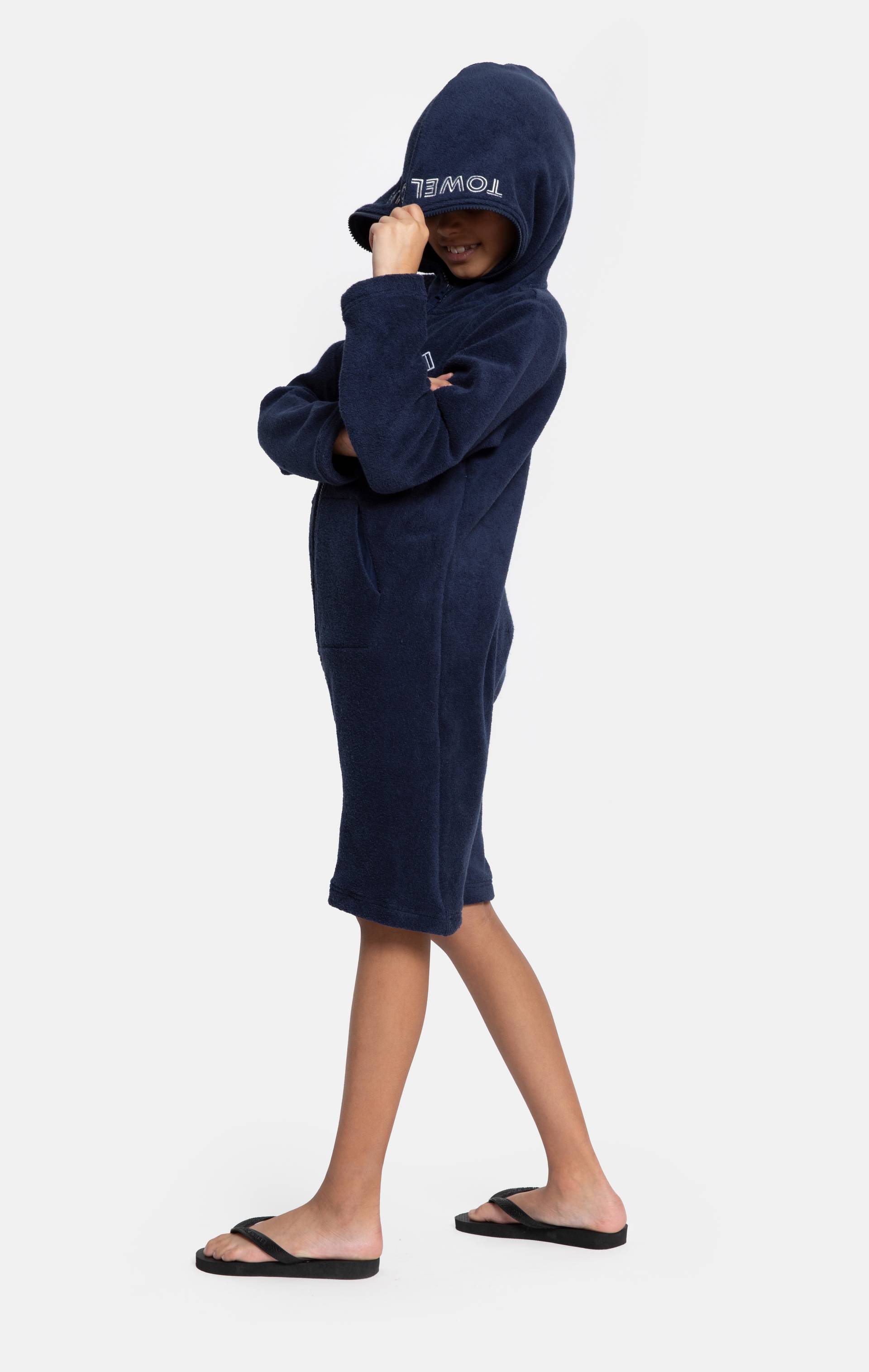 Onepiece Towel Club Short KIDS Jumpsuit Navy - 5