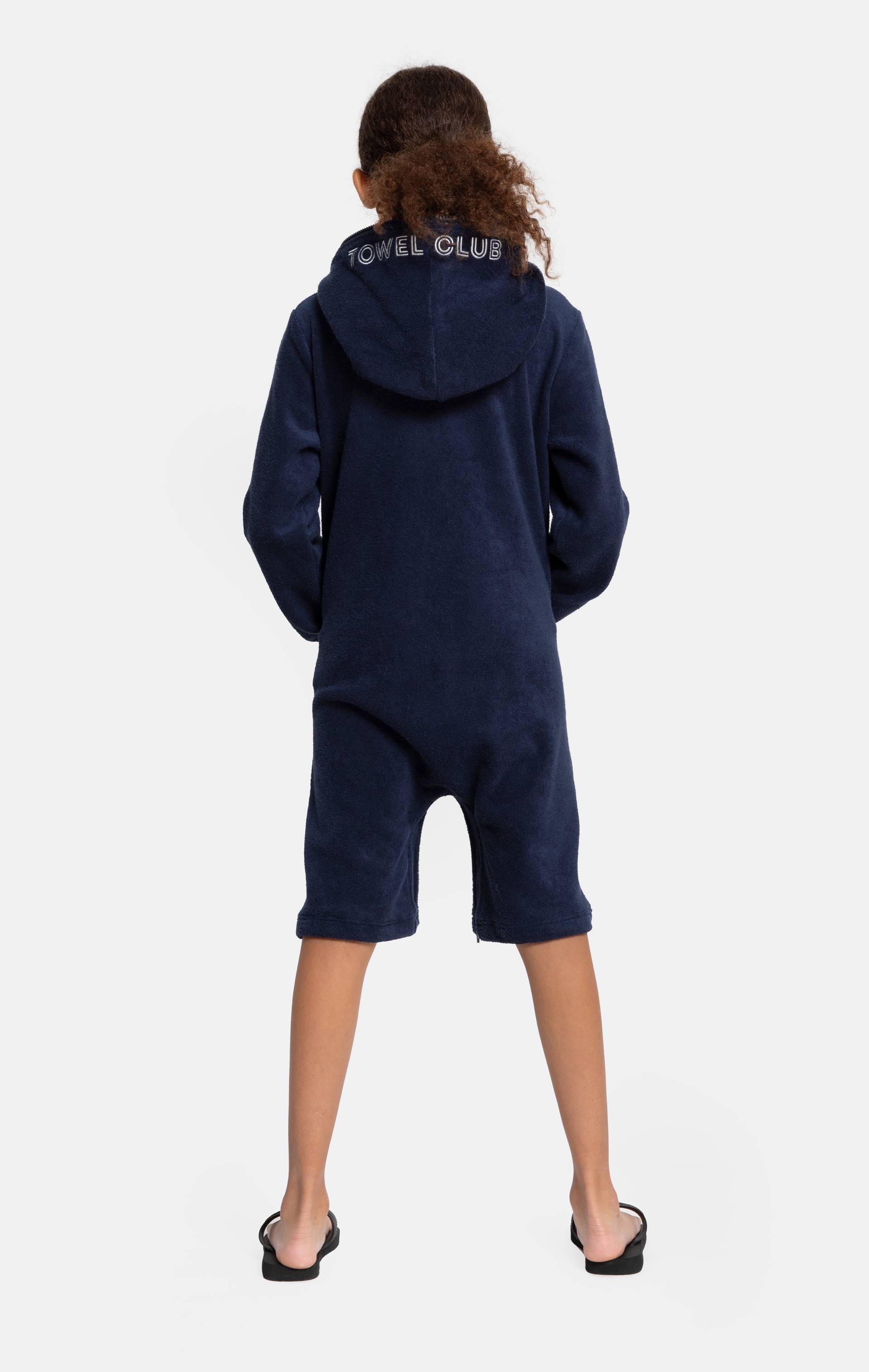 Onepiece Towel Club Short KIDS Jumpsuit Navy - 3