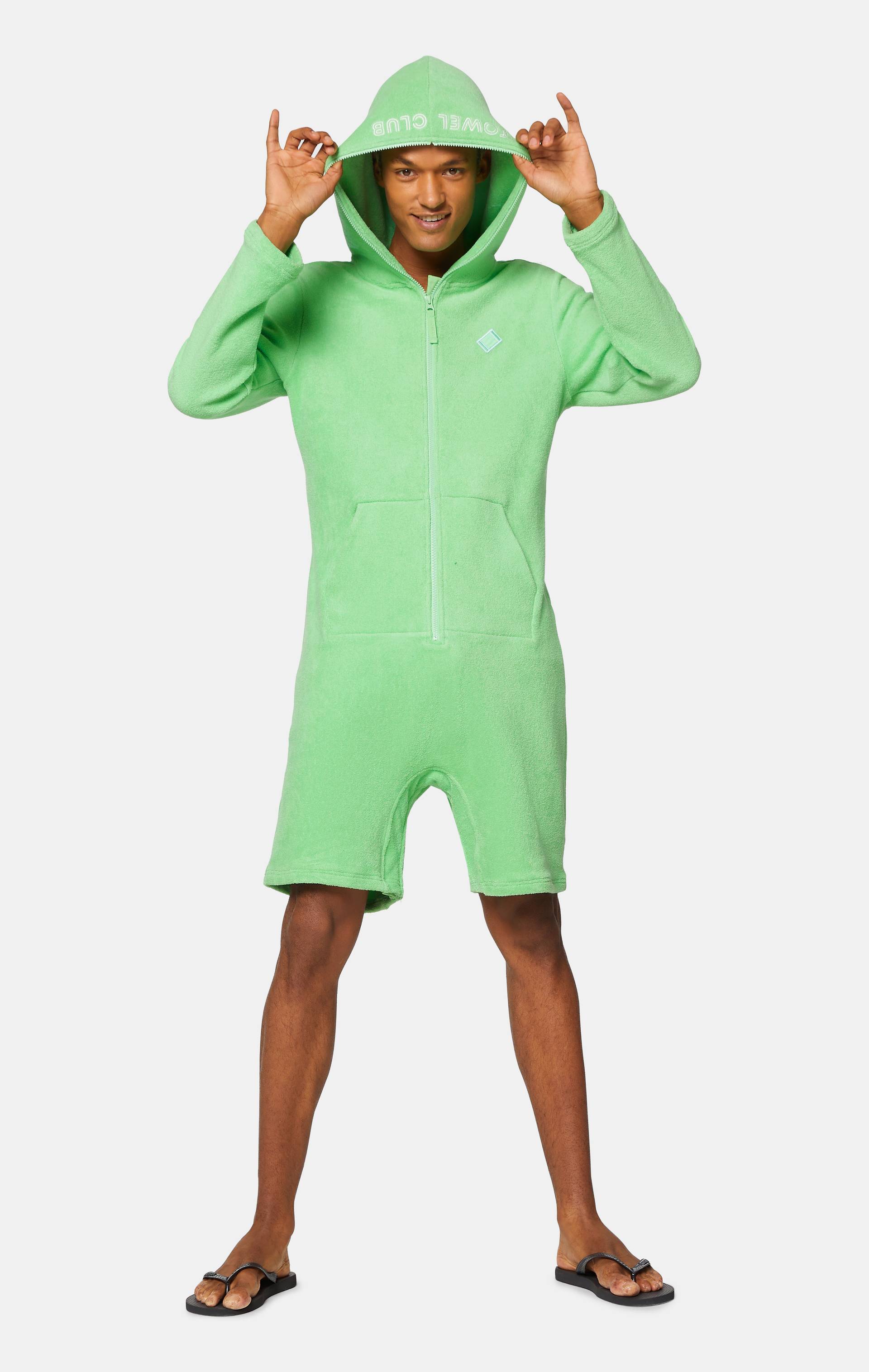 Onepiece Towel Club X Onepiece Towel Jumpsuit Green - 5