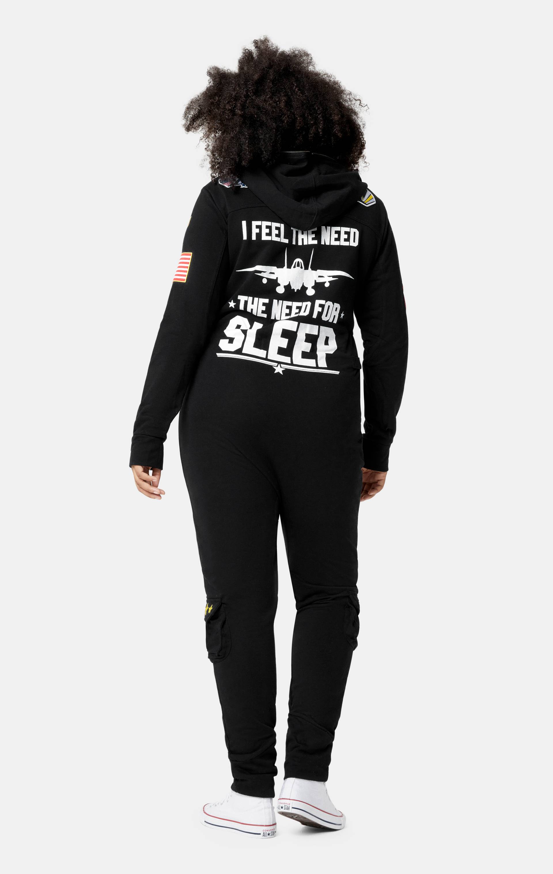 Onepiece Aviator Onesie Black - 16