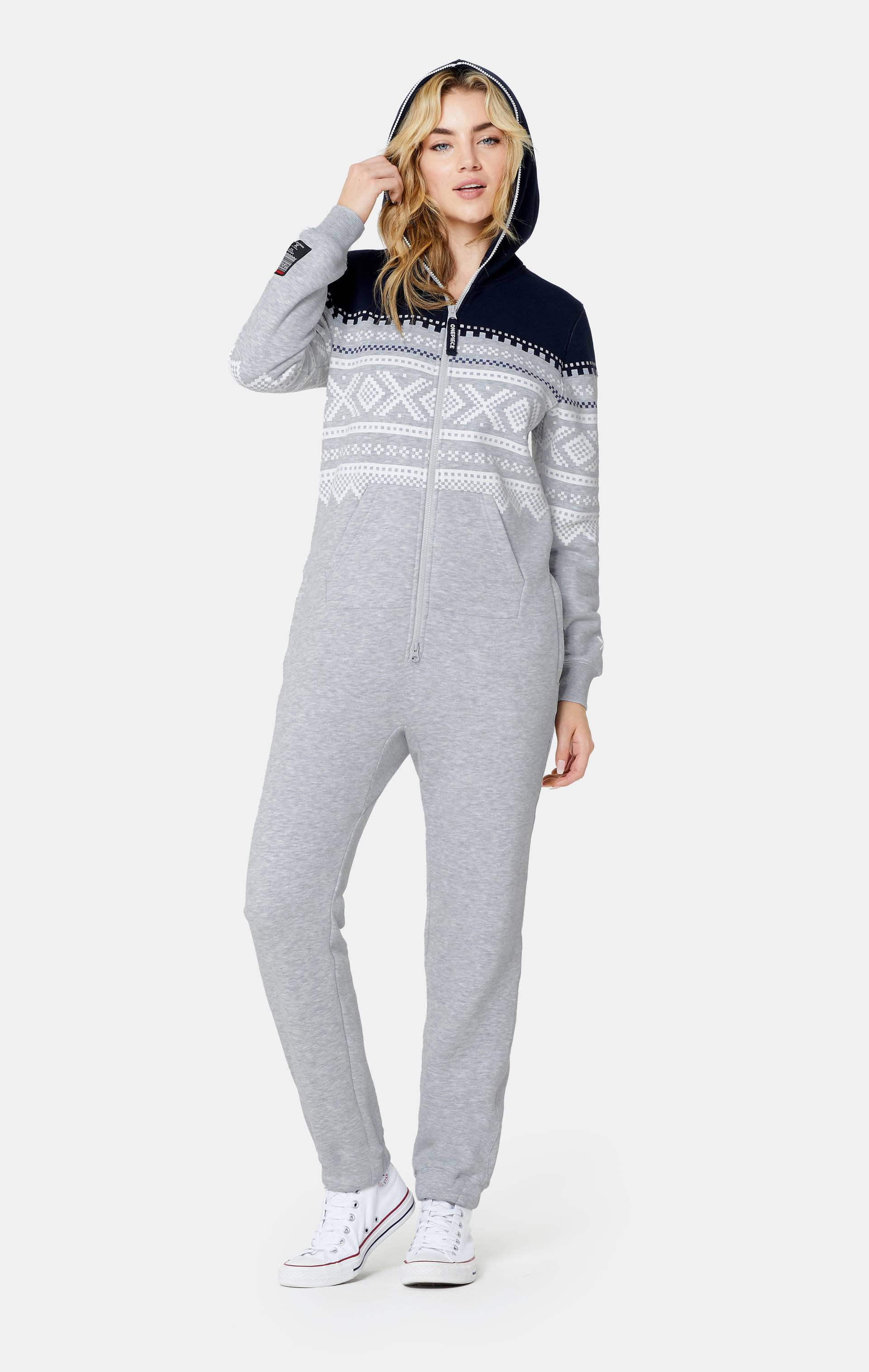 Onepiece Marius Onesie 2.0 Grey Melange - 9