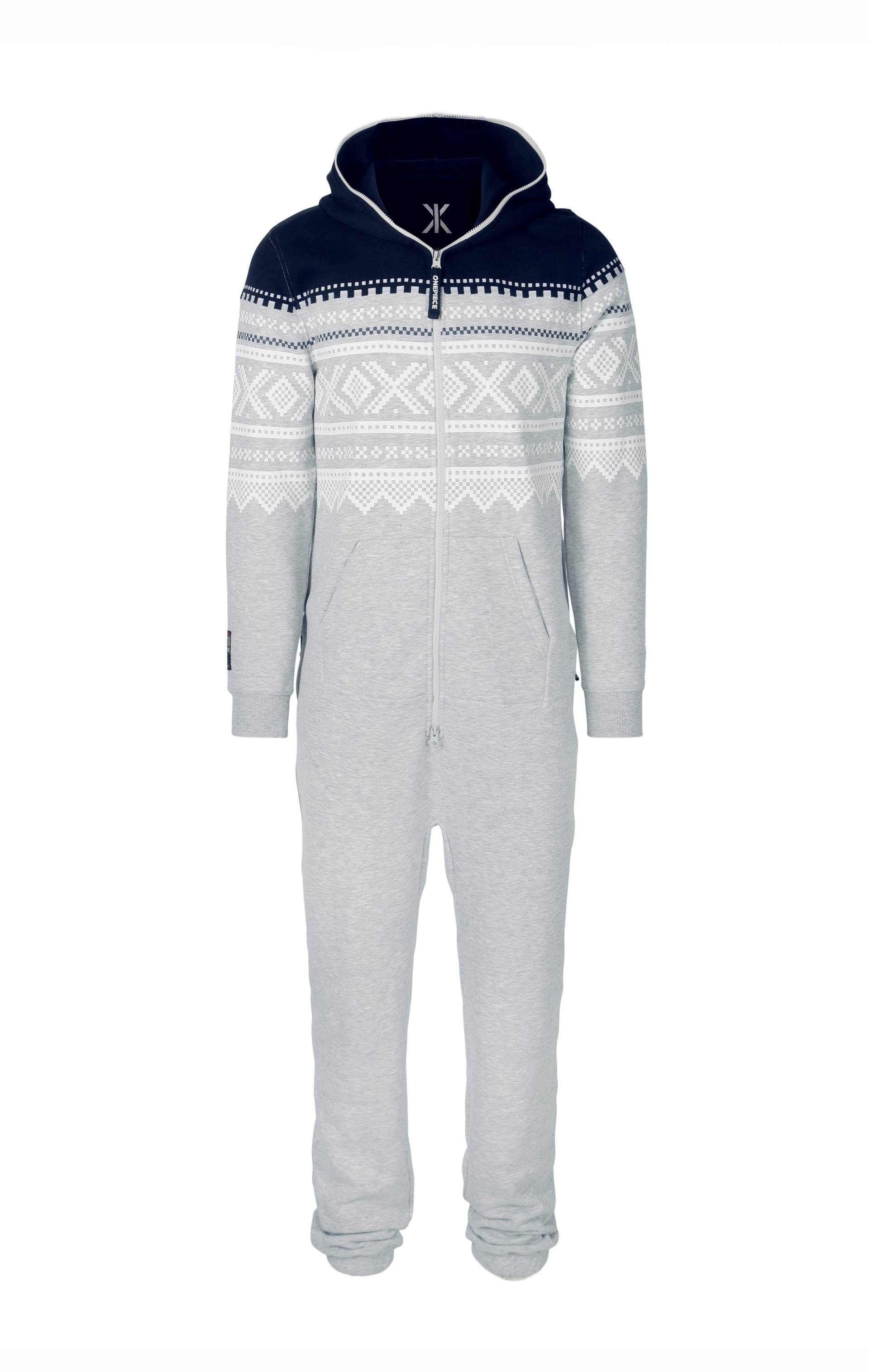 Onepiece Marius Onesie 2.0 Grey Melange - 1