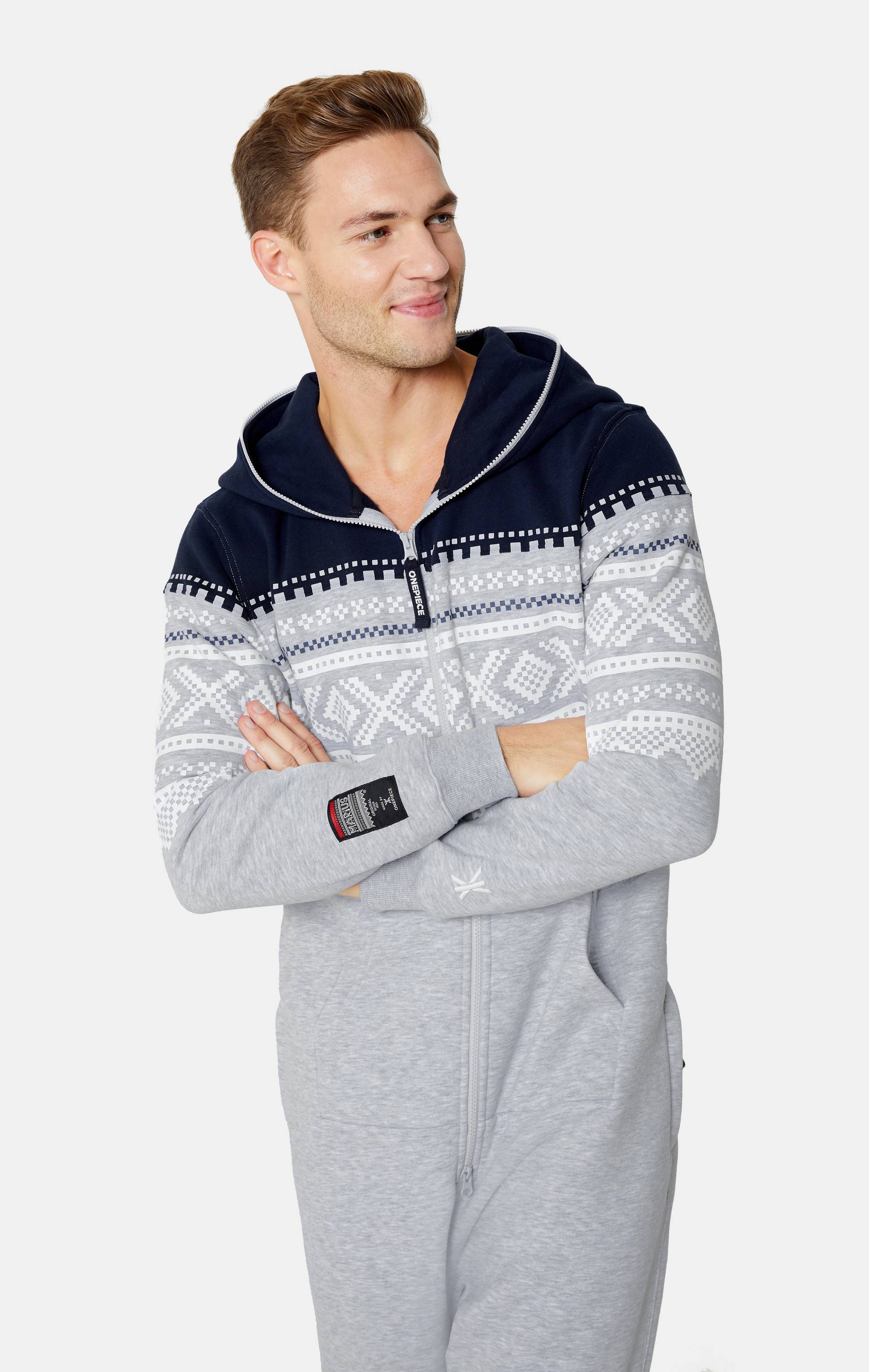 Onepiece Marius Onesie 2.0 Grey Melange - 6