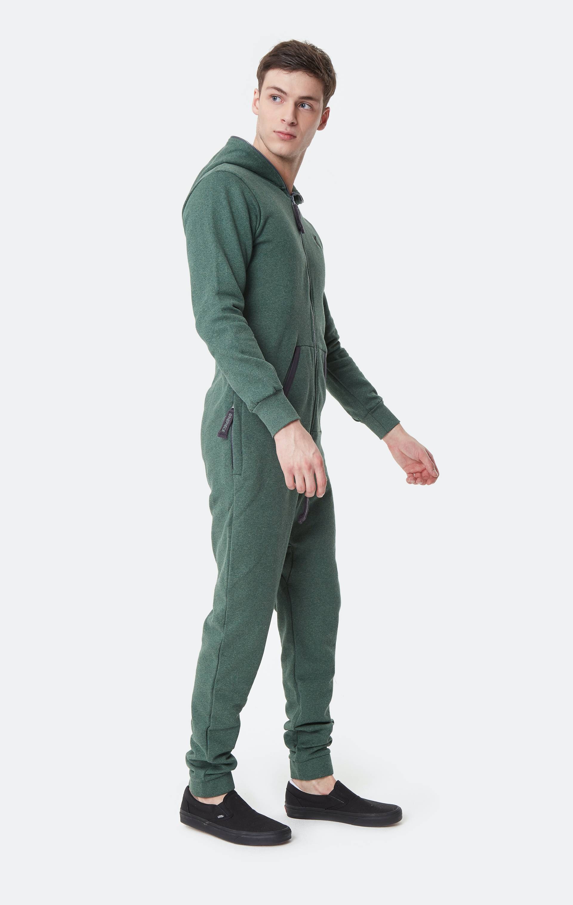 Onepiece Original Onesie Loose Fit Jungle Green Melange - 2