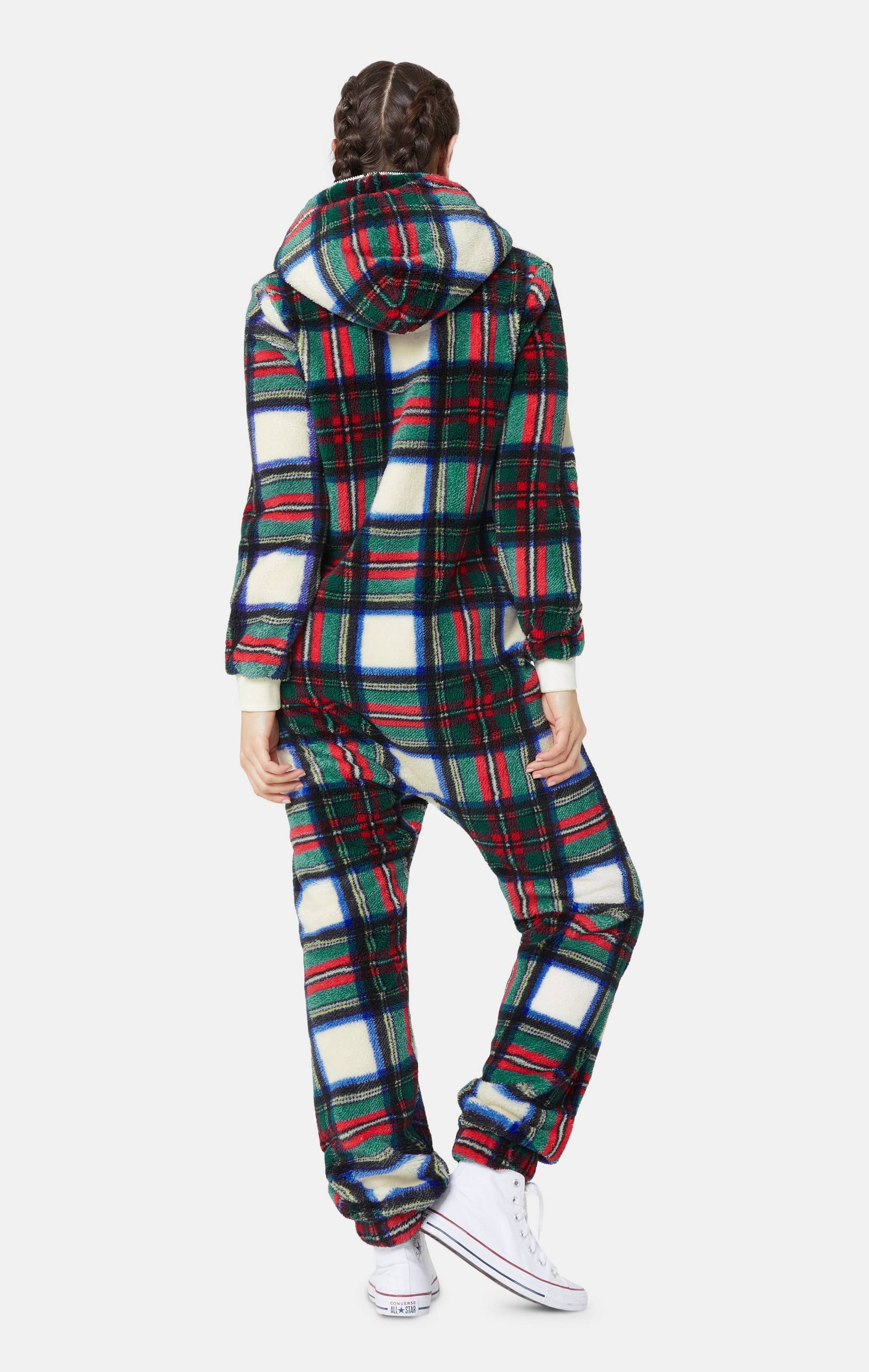 Onepiece The Puppy Jumpsuit Checkered Red - 12