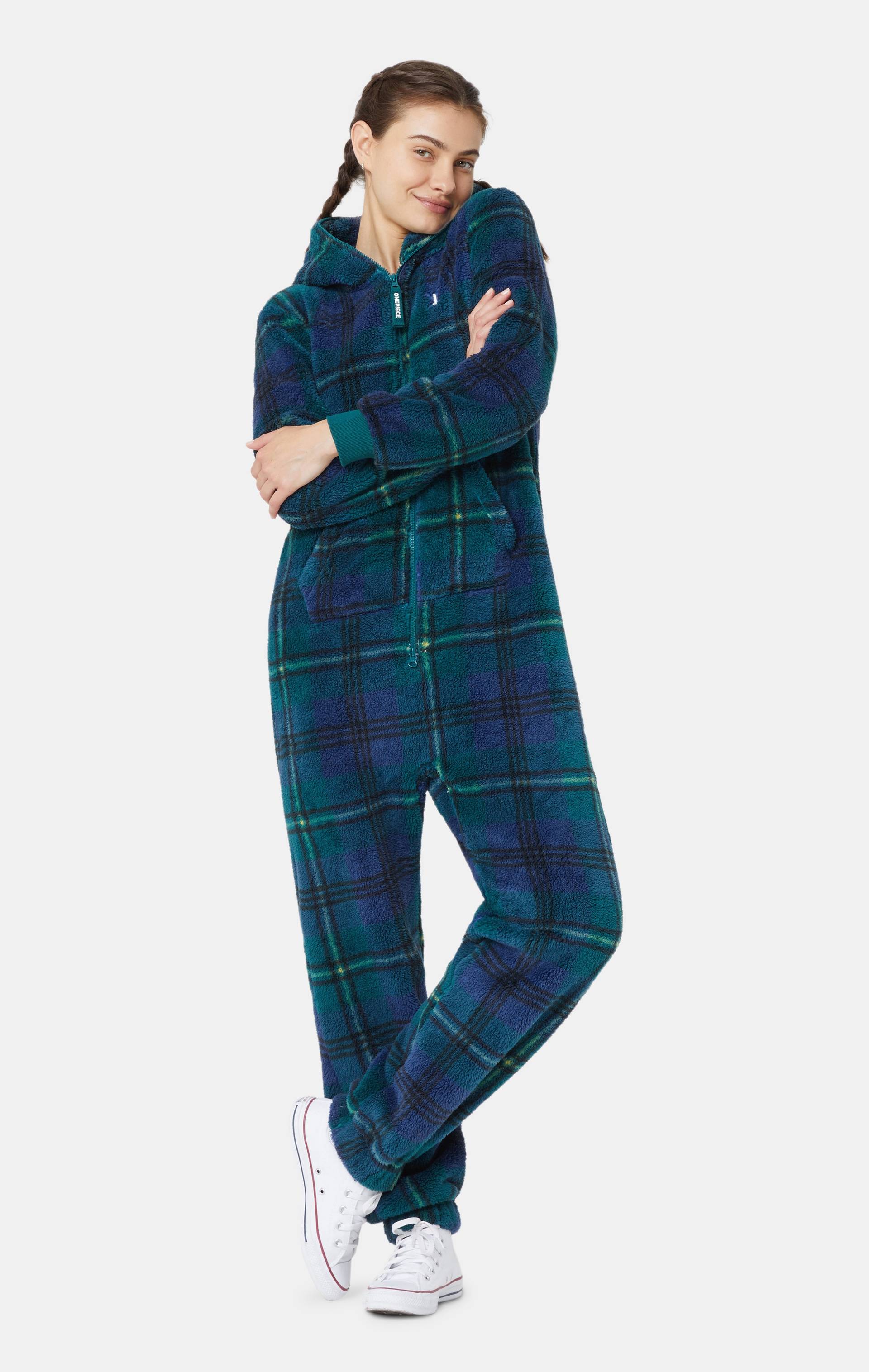 Onepiece The Puppy Jumpsuit Checkered Green - 9