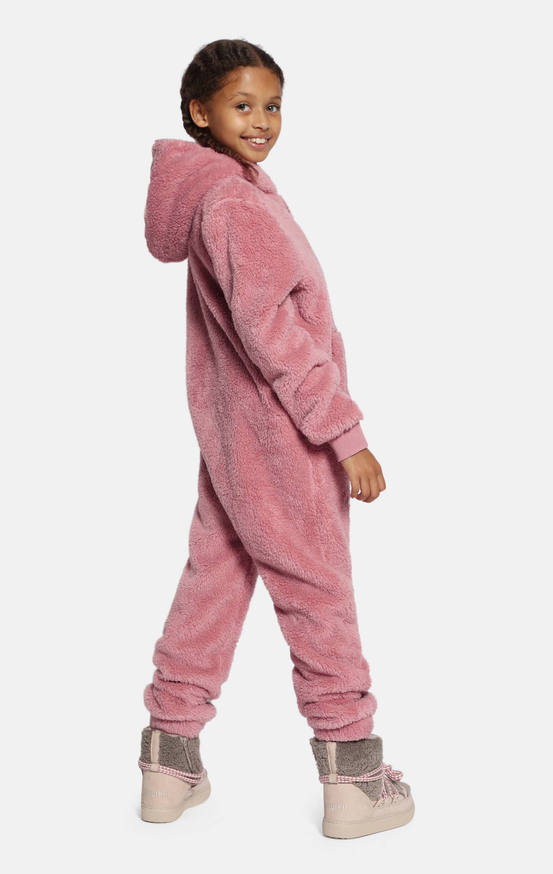 Onepiece The Puppy Kids Jumpsuit Pink - 3