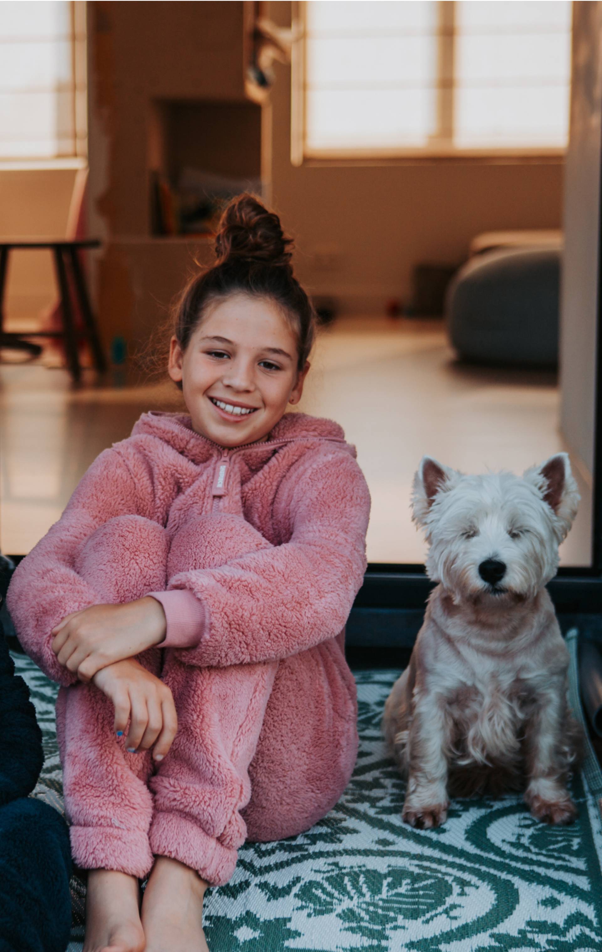 Onepiece The Puppy Kids Jumpsuit Pink - 12