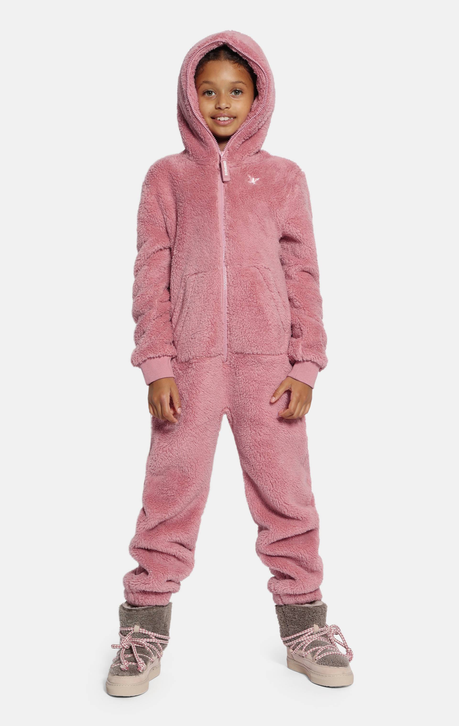 Onepiece The Puppy Kids Jumpsuit Pink - 4
