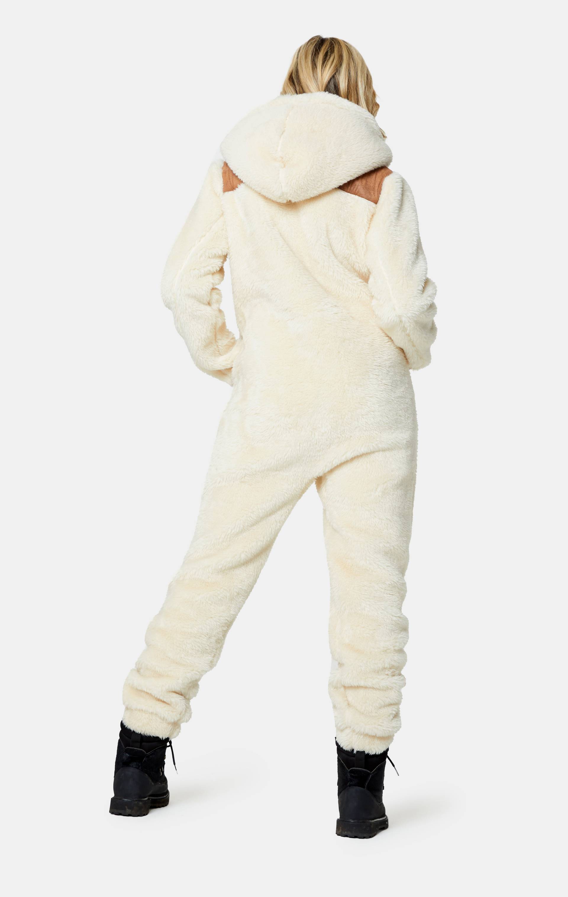 Onepiece The New Vegan Shearling Jumpsuit Off White - 11