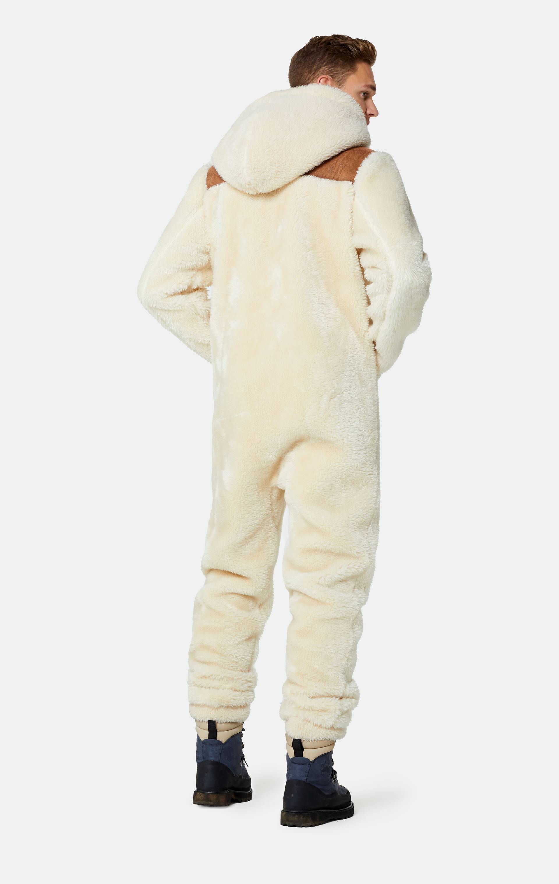 Onepiece The New Vegan Shearling Jumpsuit Off White - 5