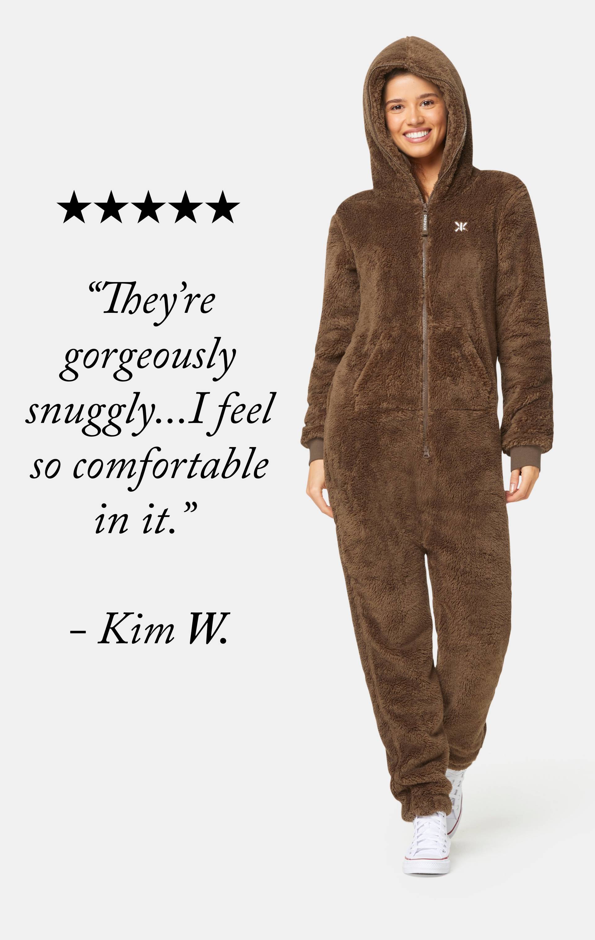 The Puppy Jumpsuit Brown - Onepiece