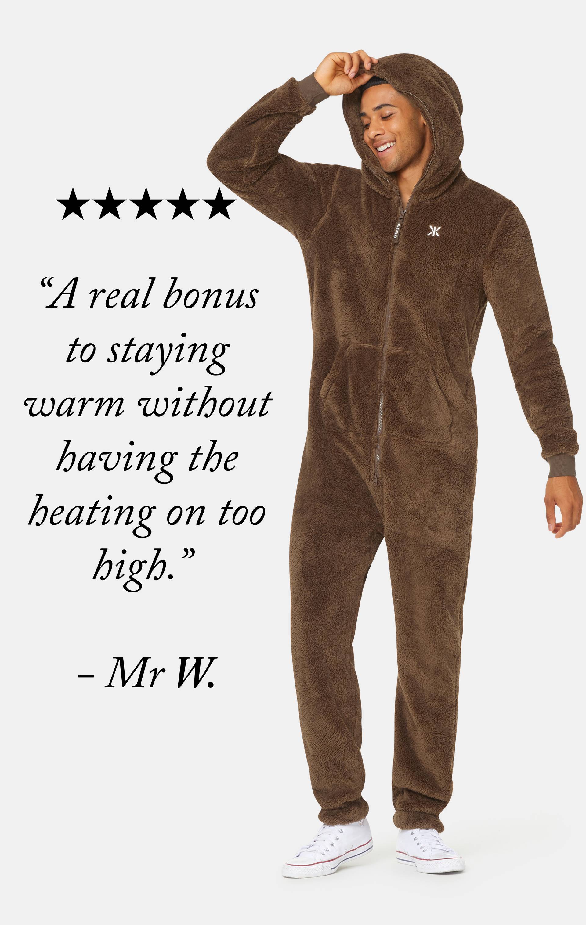 Onepiece The Puppy Jumpsuit Brown - 4