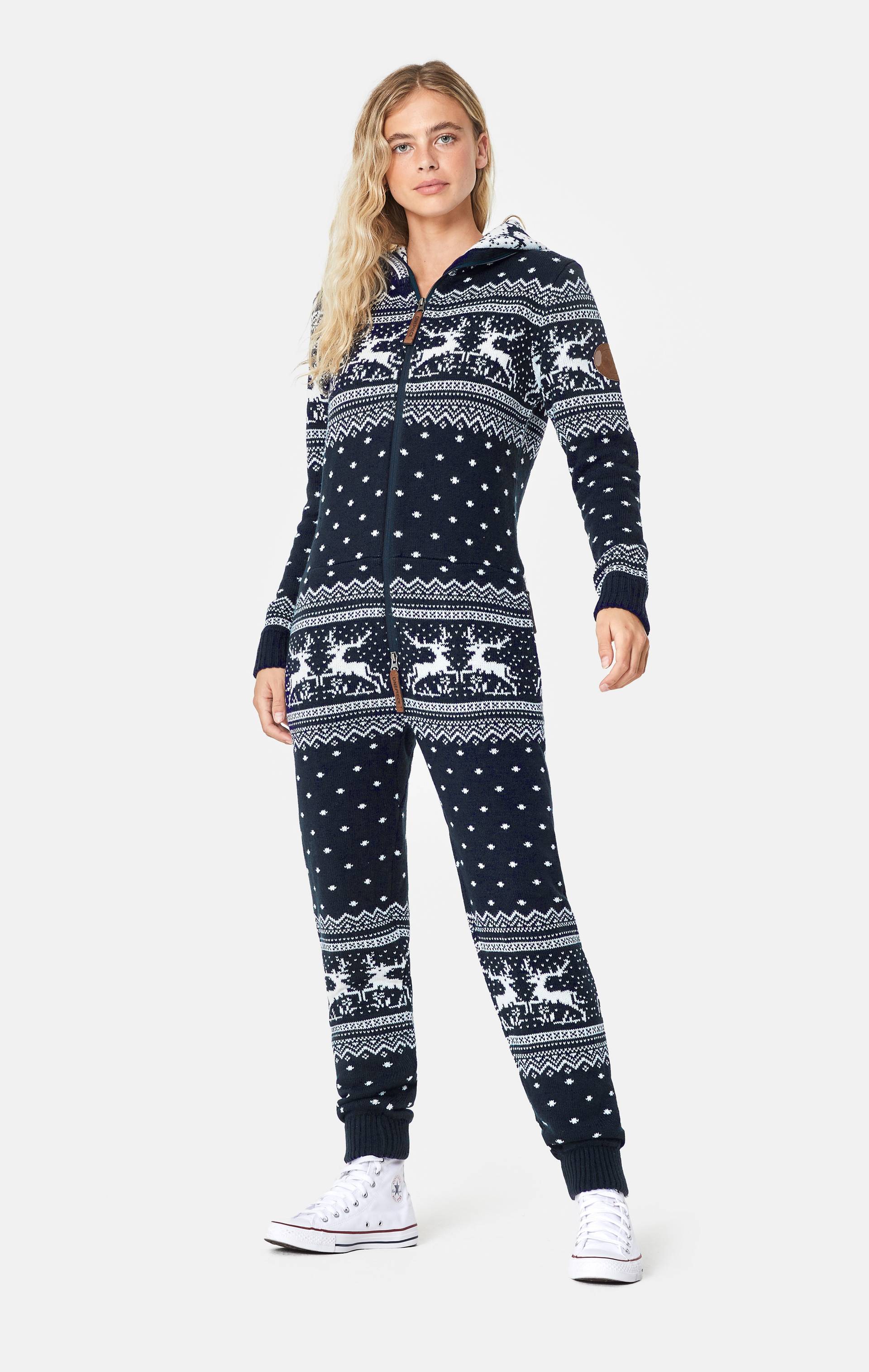 Onepiece Holidays Are Coming Onesie Jumpsuit Navy - 16
