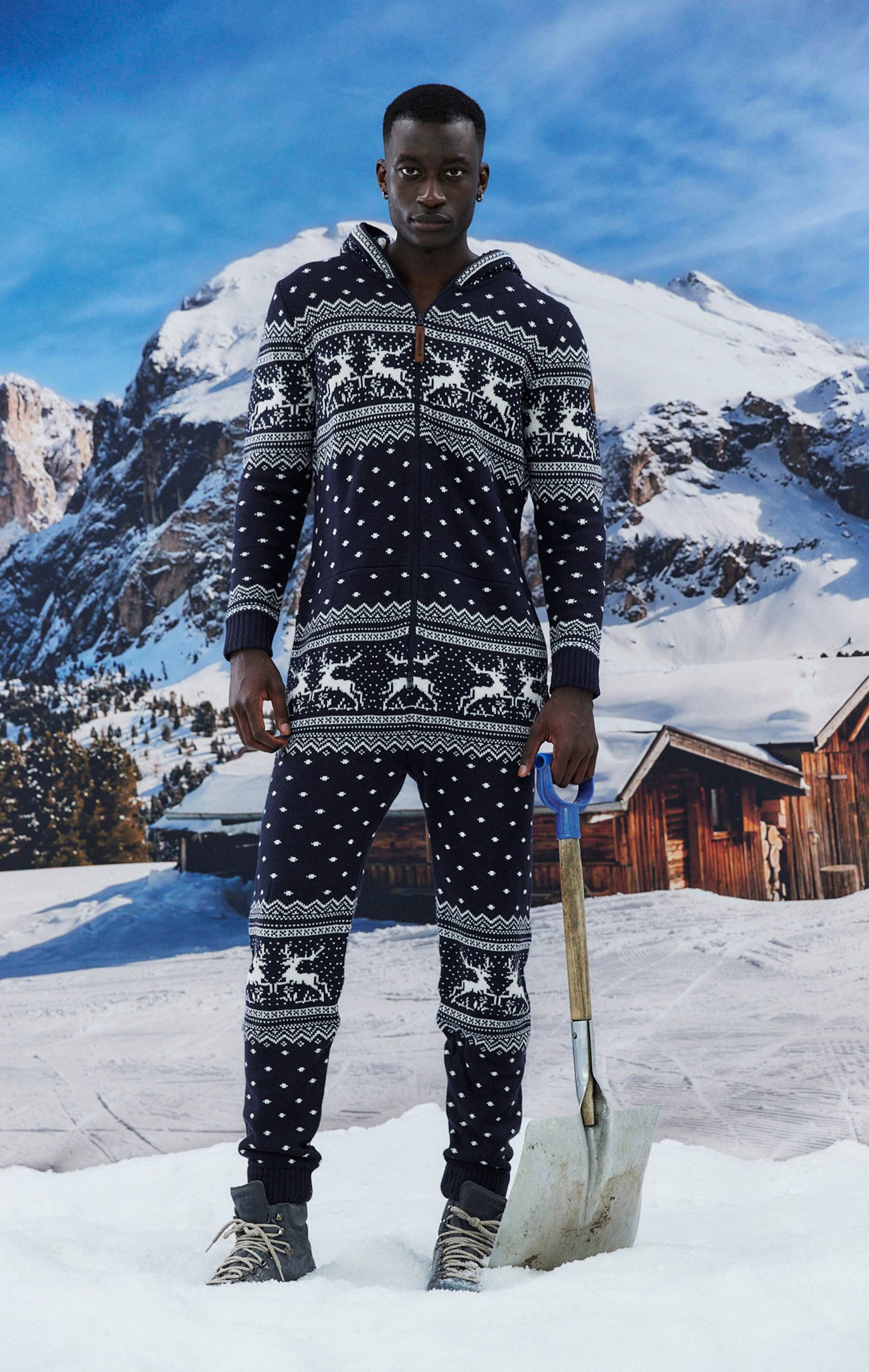 Onepiece Holidays Are Coming Onesie Jumpsuit Navy - 14