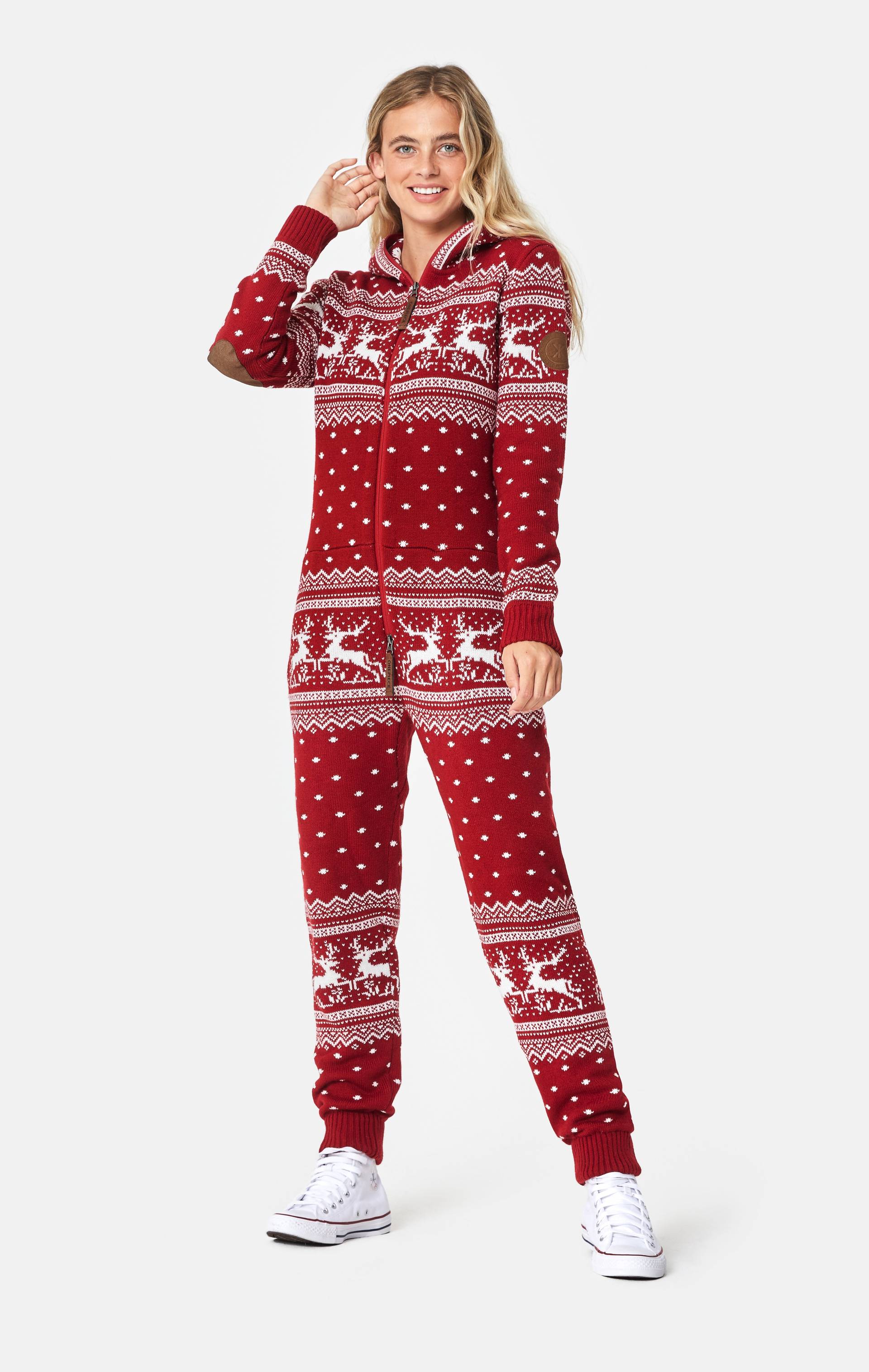 Onepiece Holidays Are Coming Onesie Jumpsuit Red - 5