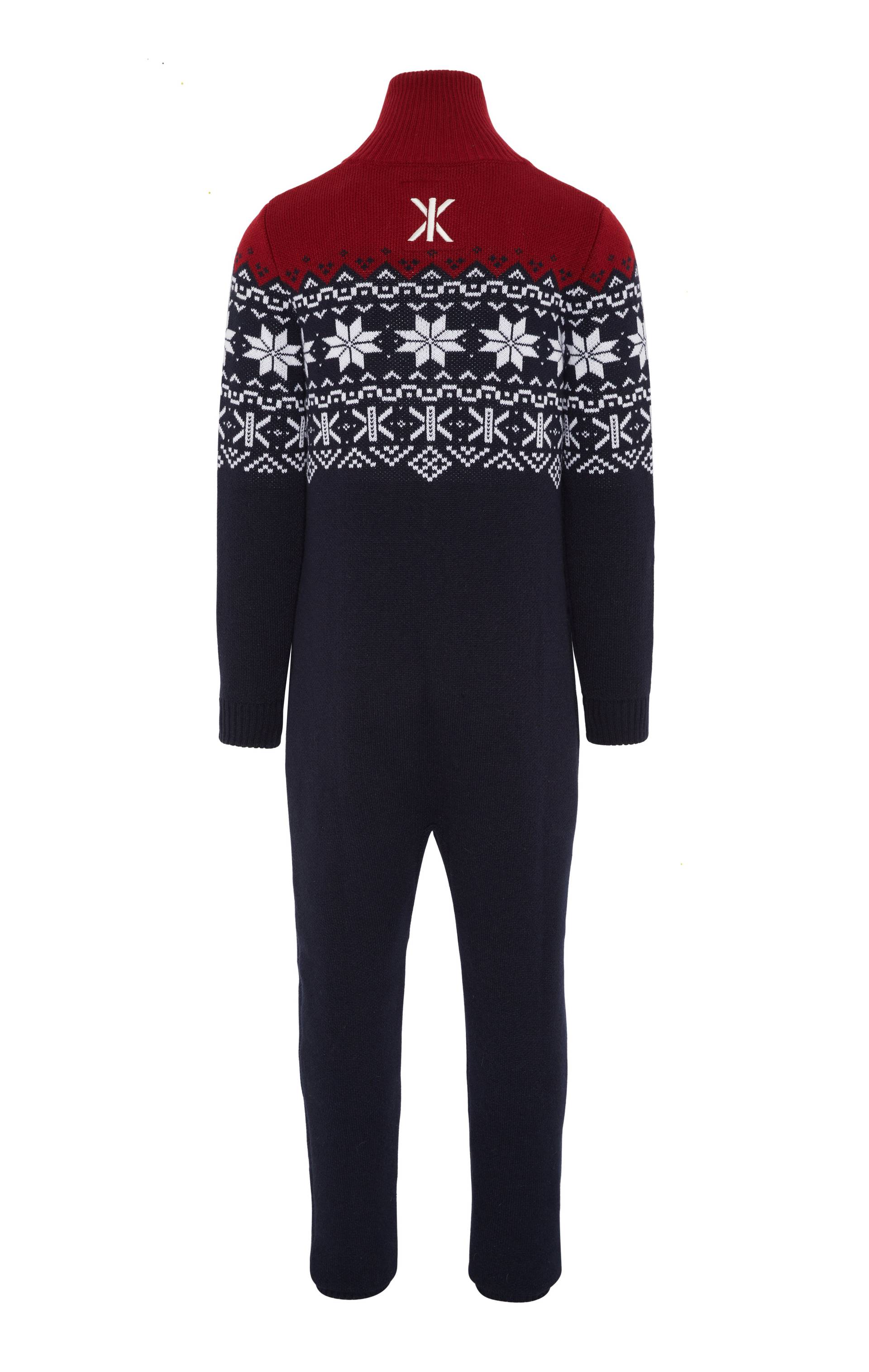 Onepiece Norwegian Heritage High Neck Jumpsuit Navy - 2