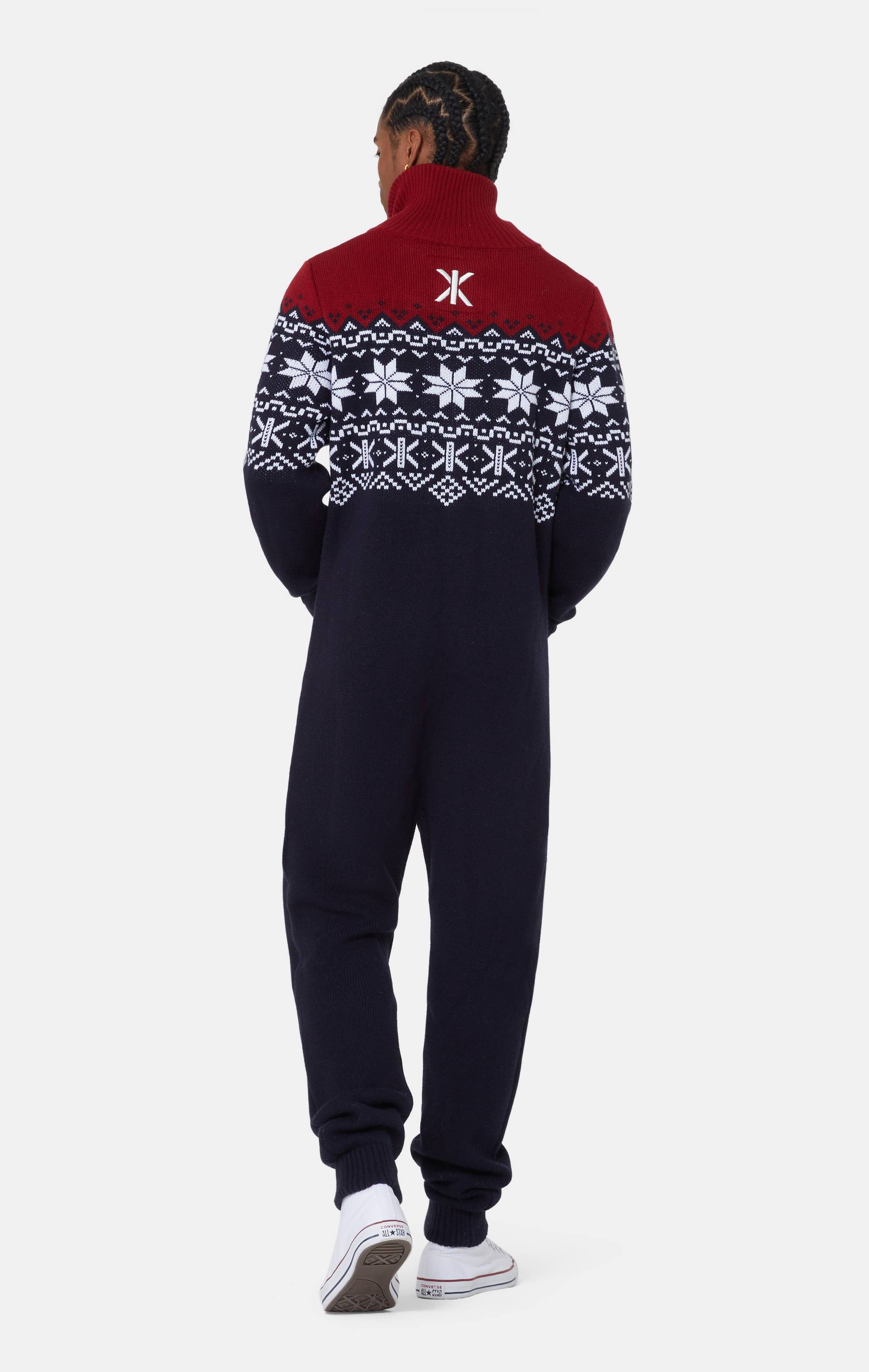 Onepiece Norwegian Heritage High Neck Jumpsuit Navy - 4