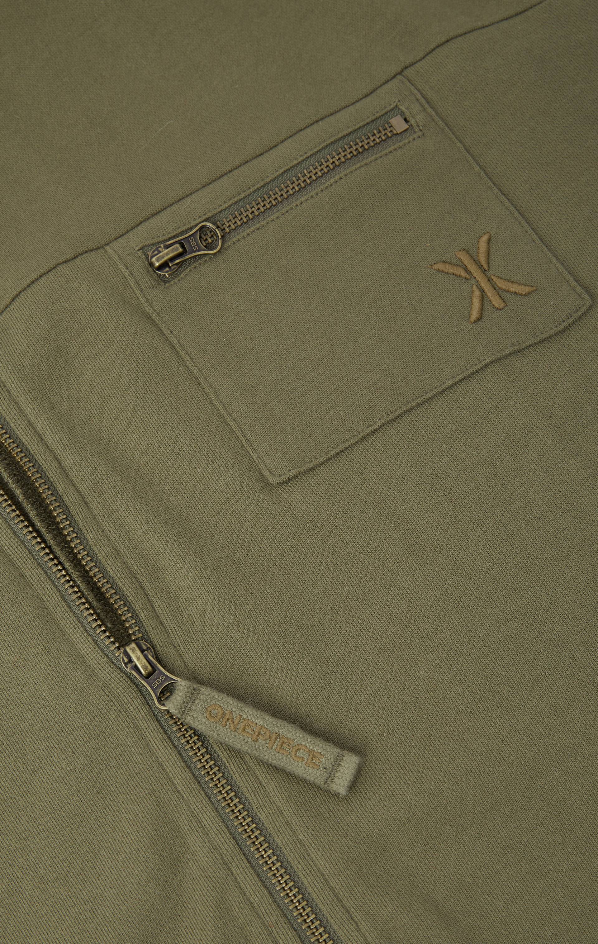 Onepiece Cargo Baggy Jumpsuit Army - 7