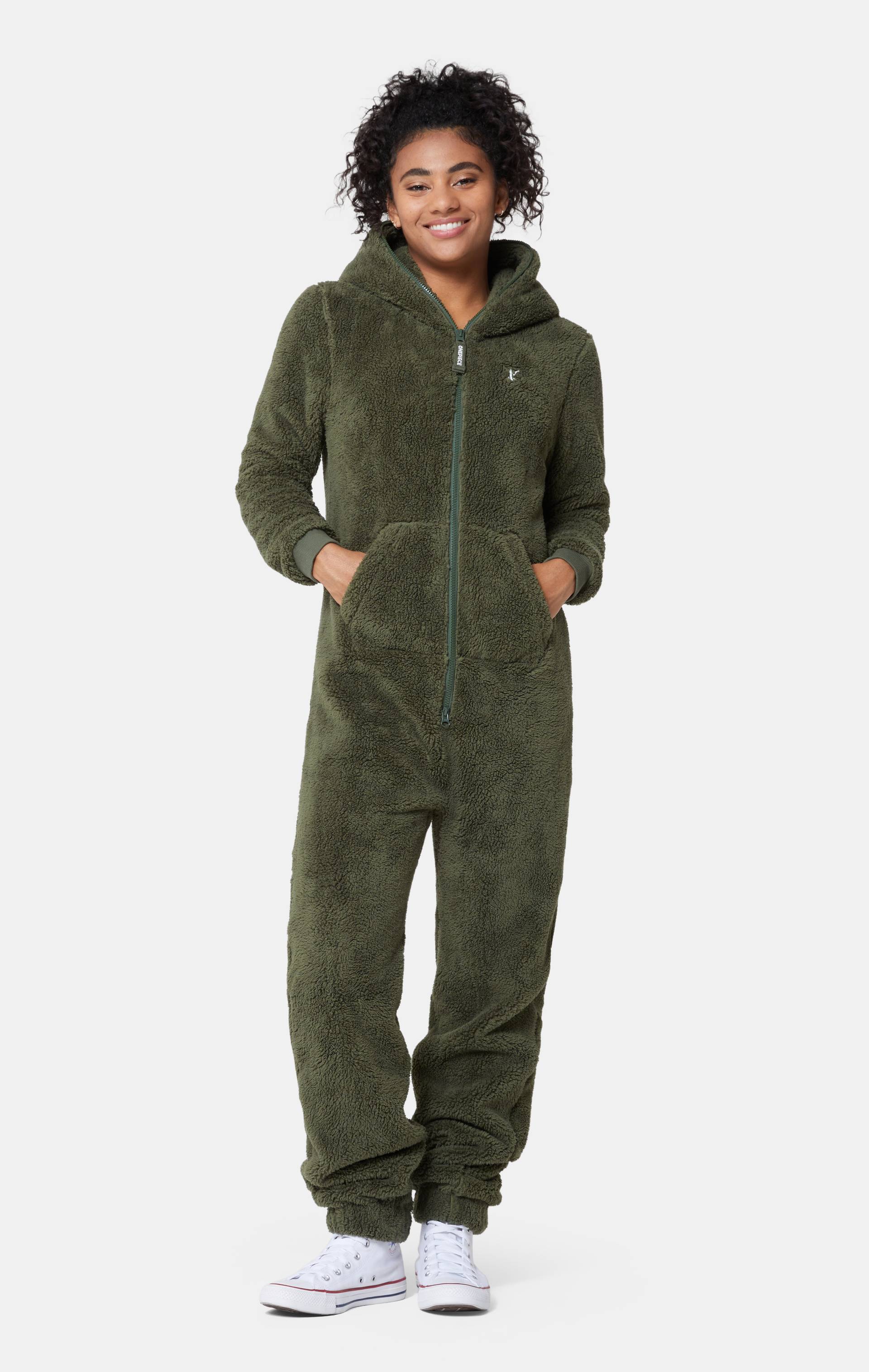 Onepiece The Puppy Jumpsuit Dark Green - 11