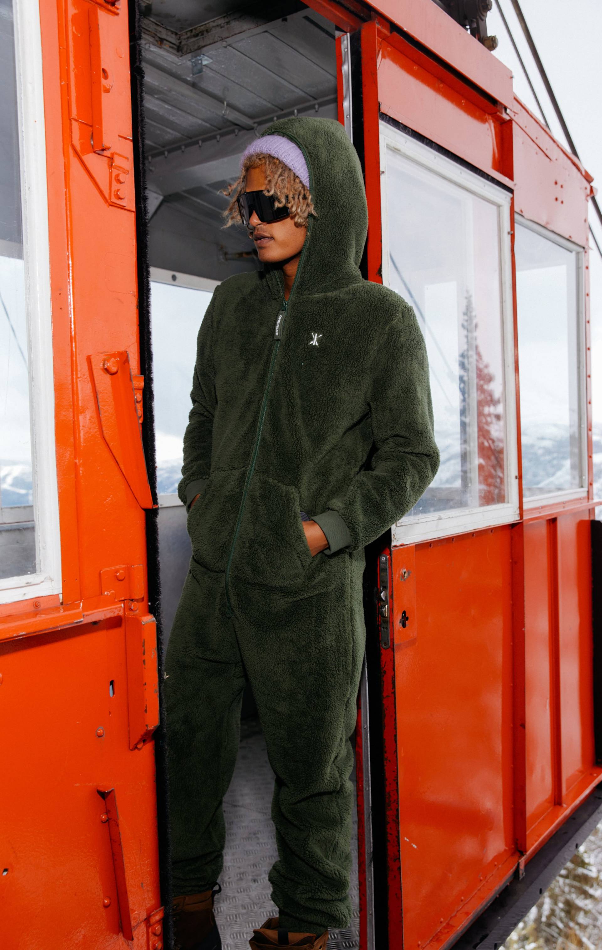 Onepiece The Puppy Jumpsuit Dark Green - 9