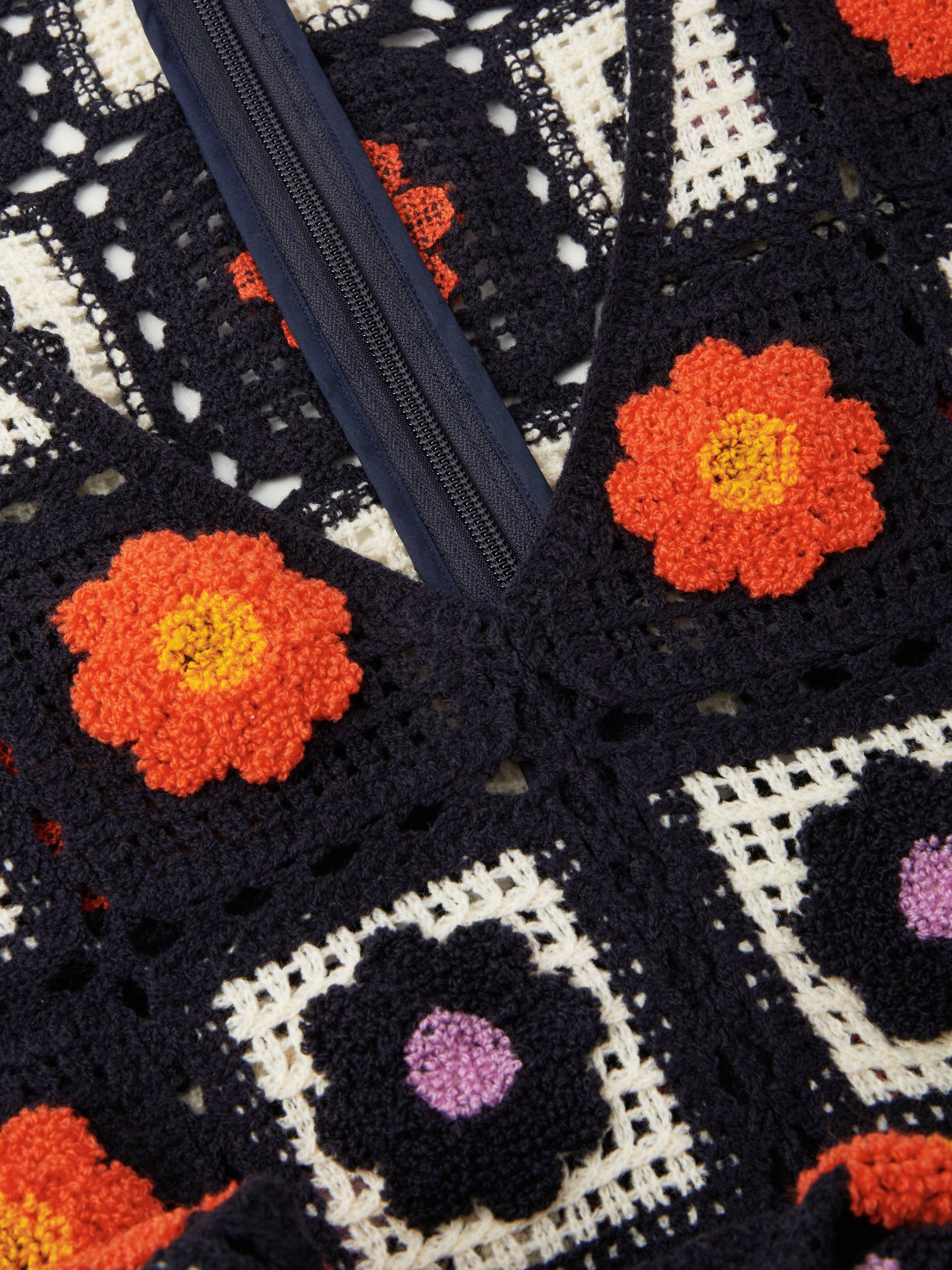 Onepiece Crochet Jumpsuit Navy - 3