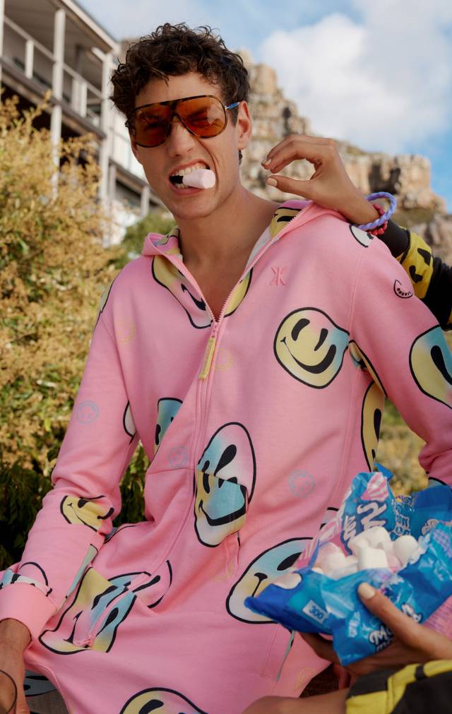 Onepiece Keep Smiling Jumpsuit Multi - 6