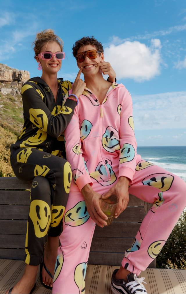 Onepiece Keep Smiling Jumpsuit Multi - 7