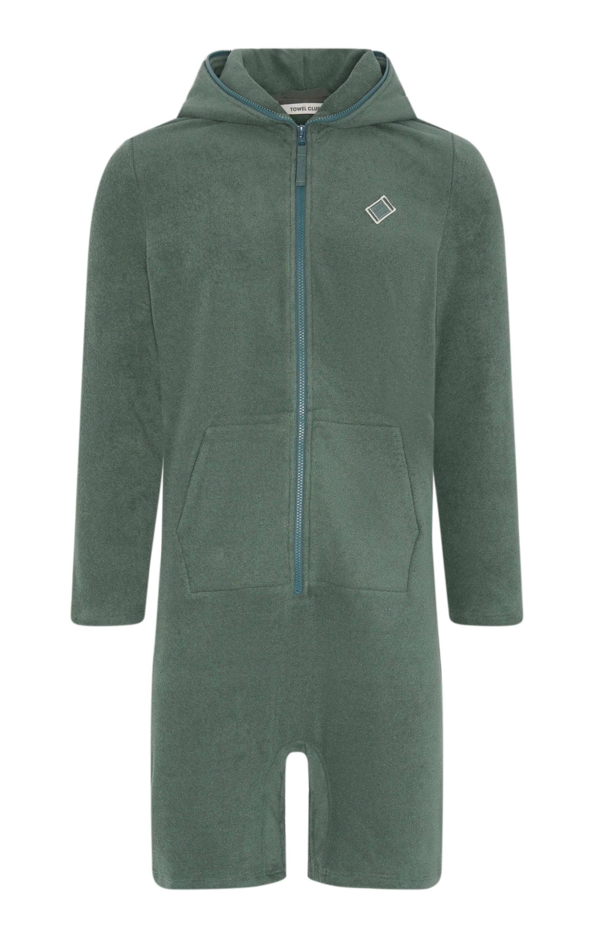 Towel Club Towel Club Short Jumpsuit Dusty Green - 1